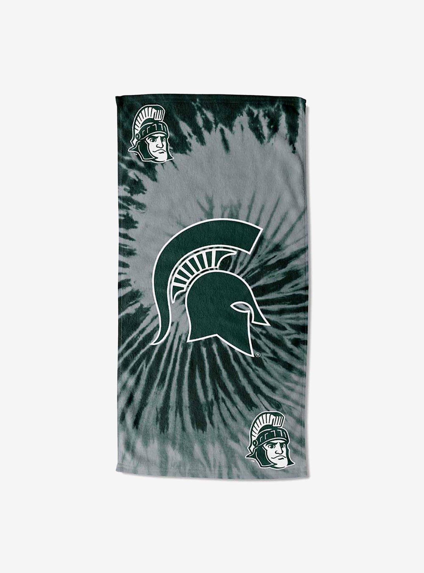NCAA Michigan State Psychedelic Beach Towel, , hi-res