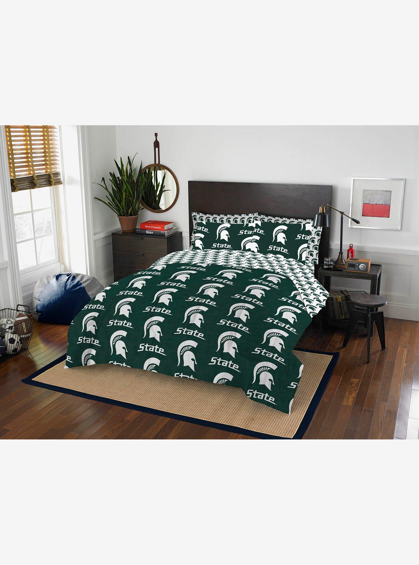NCAA Michigan Rotary State 7PC Full Bed In Bag Set, , hi-res