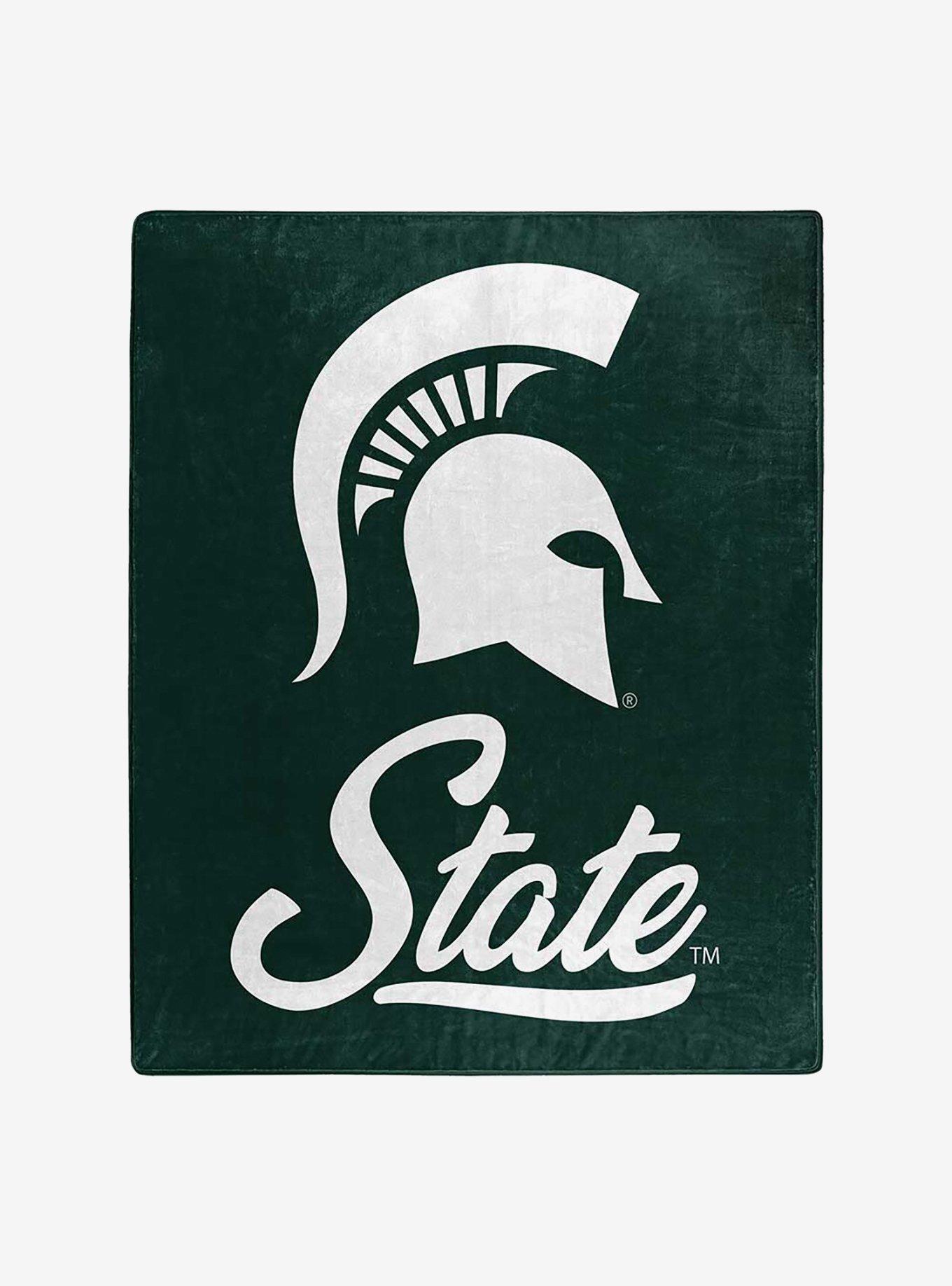 NCAA Michigan State Signature Raschel Throw Blanket, , hi-res