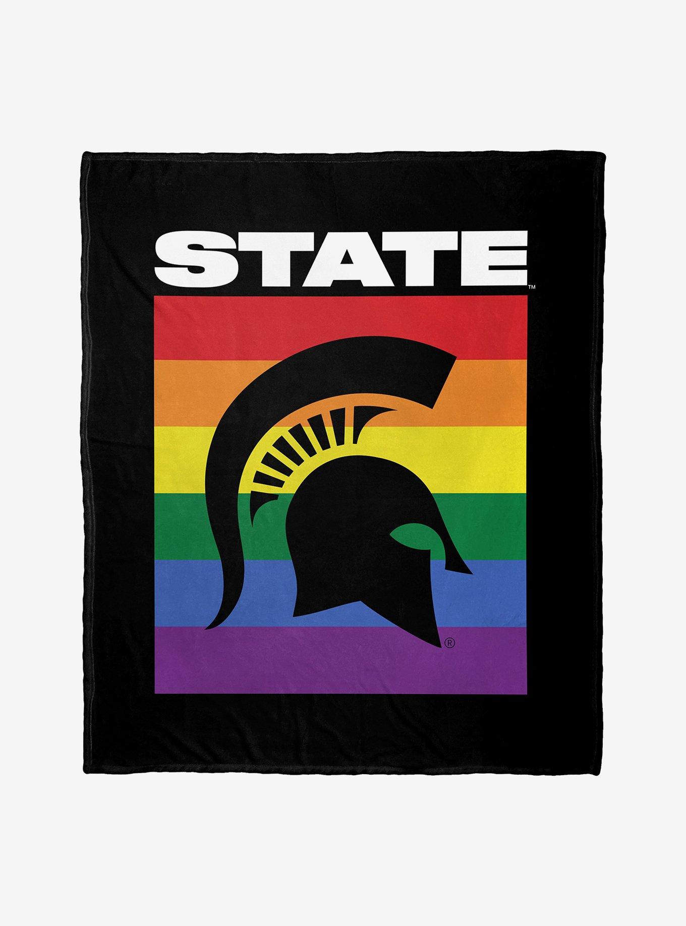 NCAA Michigan State Pride Series Silk Touch Throw Blanket, , hi-res