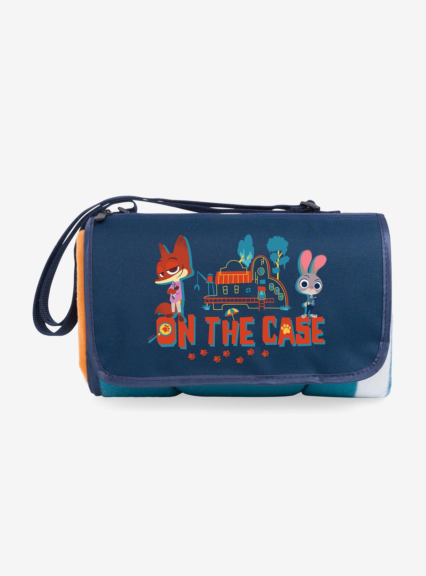 Zootopia Marine Stripe Blue Outdoor Picnic Blanket, , hi-res