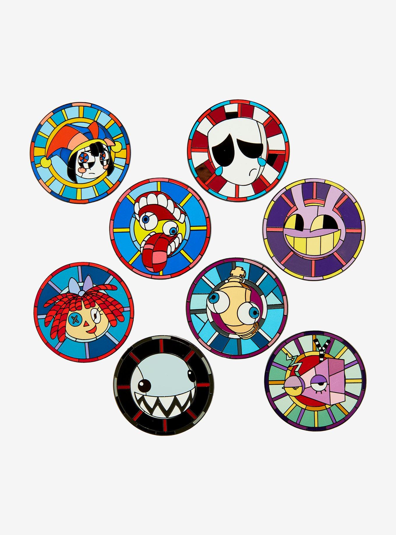 The Amazing Digital Circus Character Blind Box Enamel Pin Hot Topic Exclusive