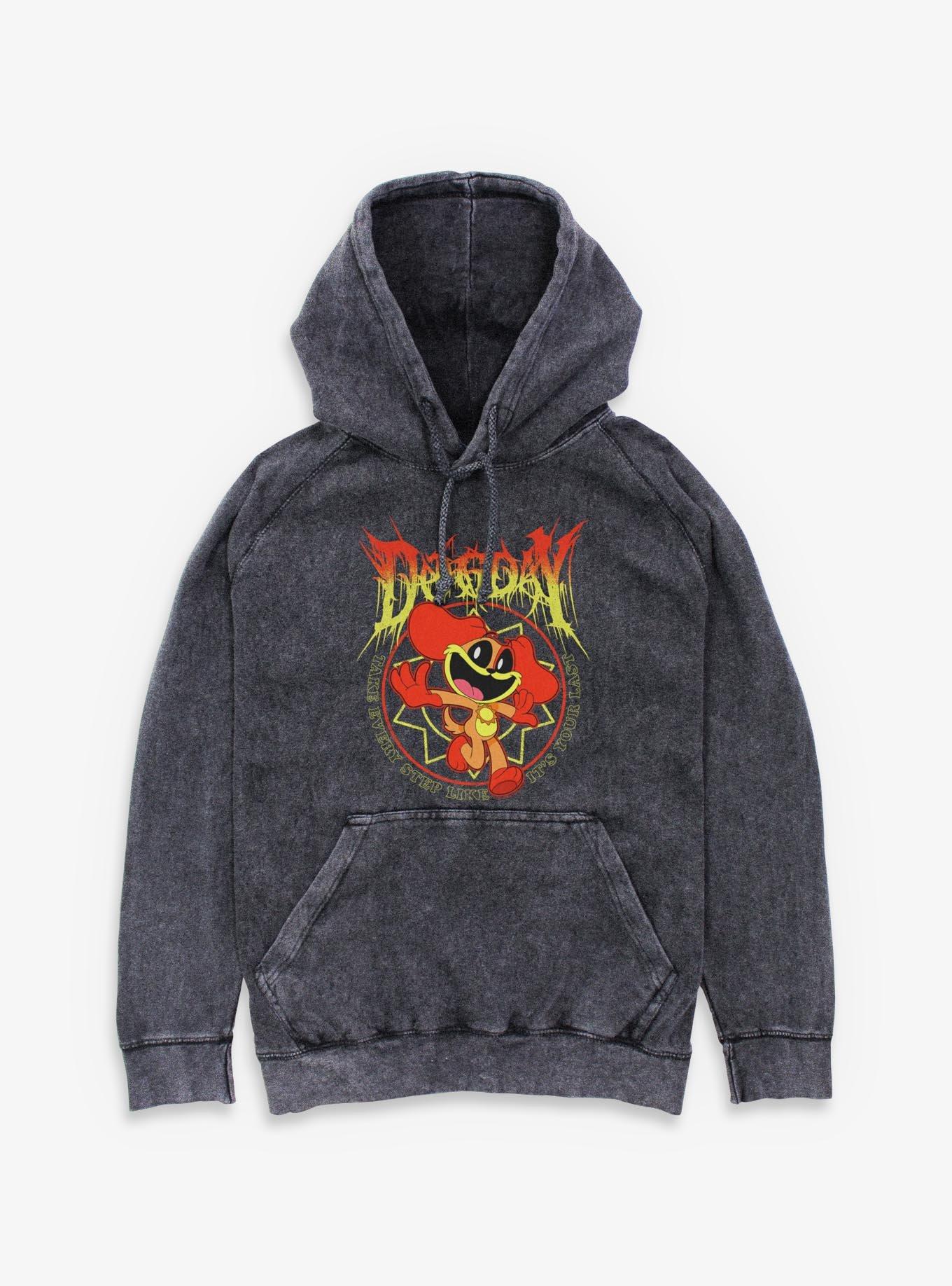 Poppy Playtime Dogday Enjoy Every Step Mineral Wash Hoodie, , hi-res