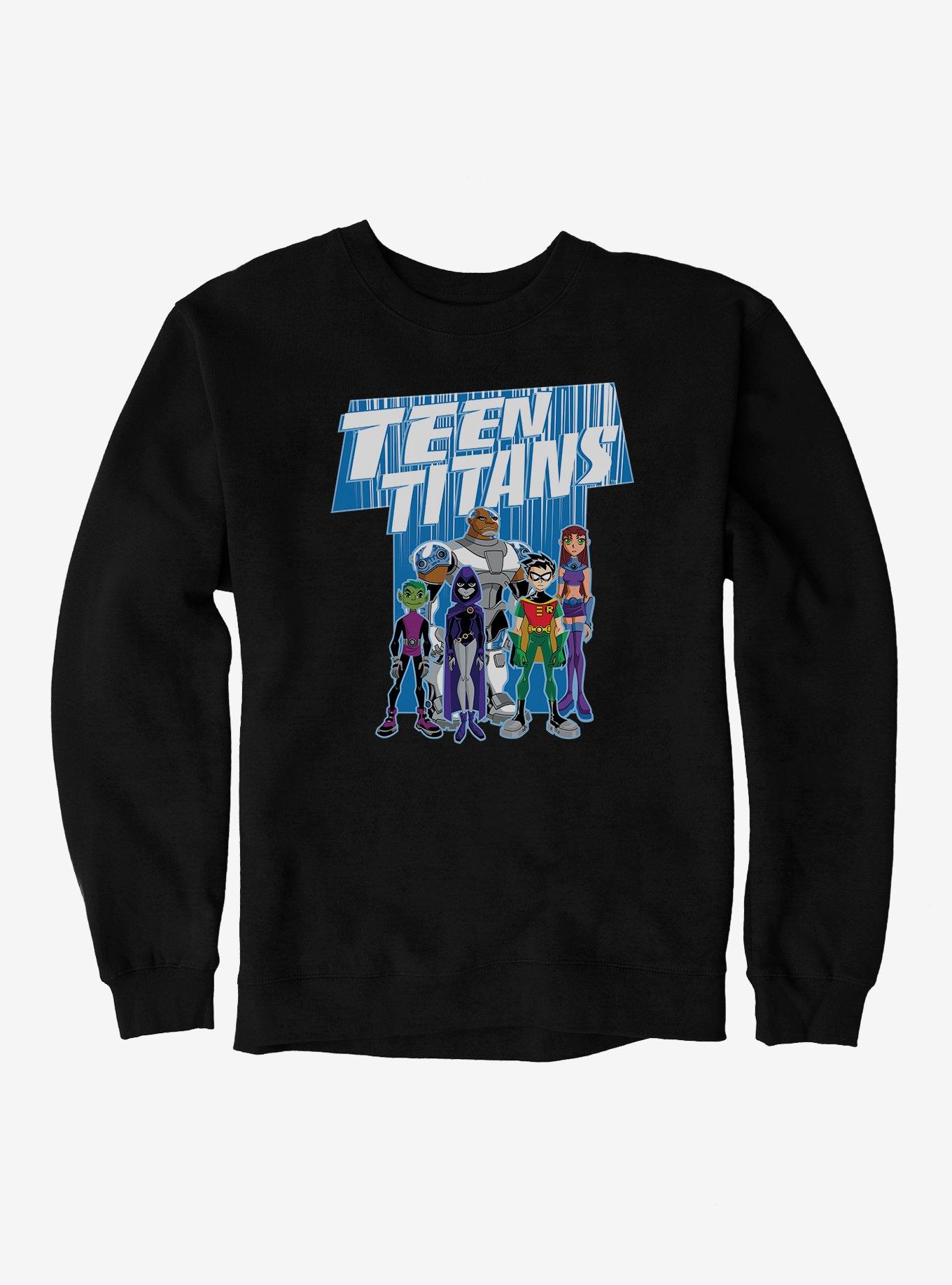 Teen Titans Group Shot Sweatshirt, , hi-res
