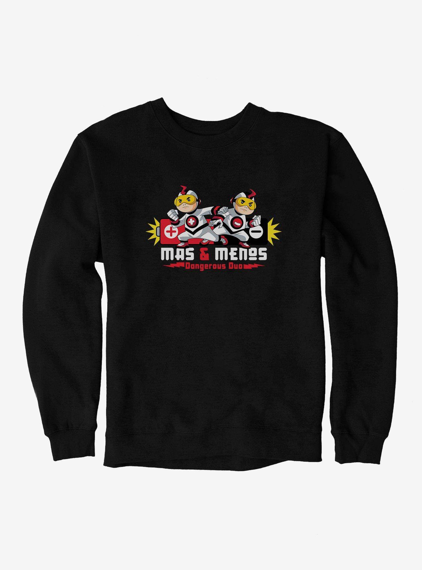 Teen Titans Mas & Menos Dangerous Duo Sweatshirt, , hi-res