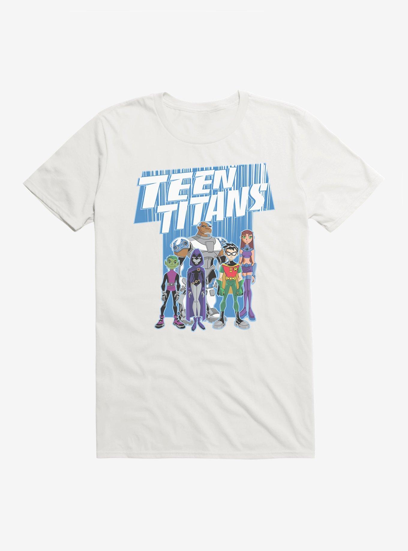 Teen Titans Group Shot T-Shirt, , hi-res