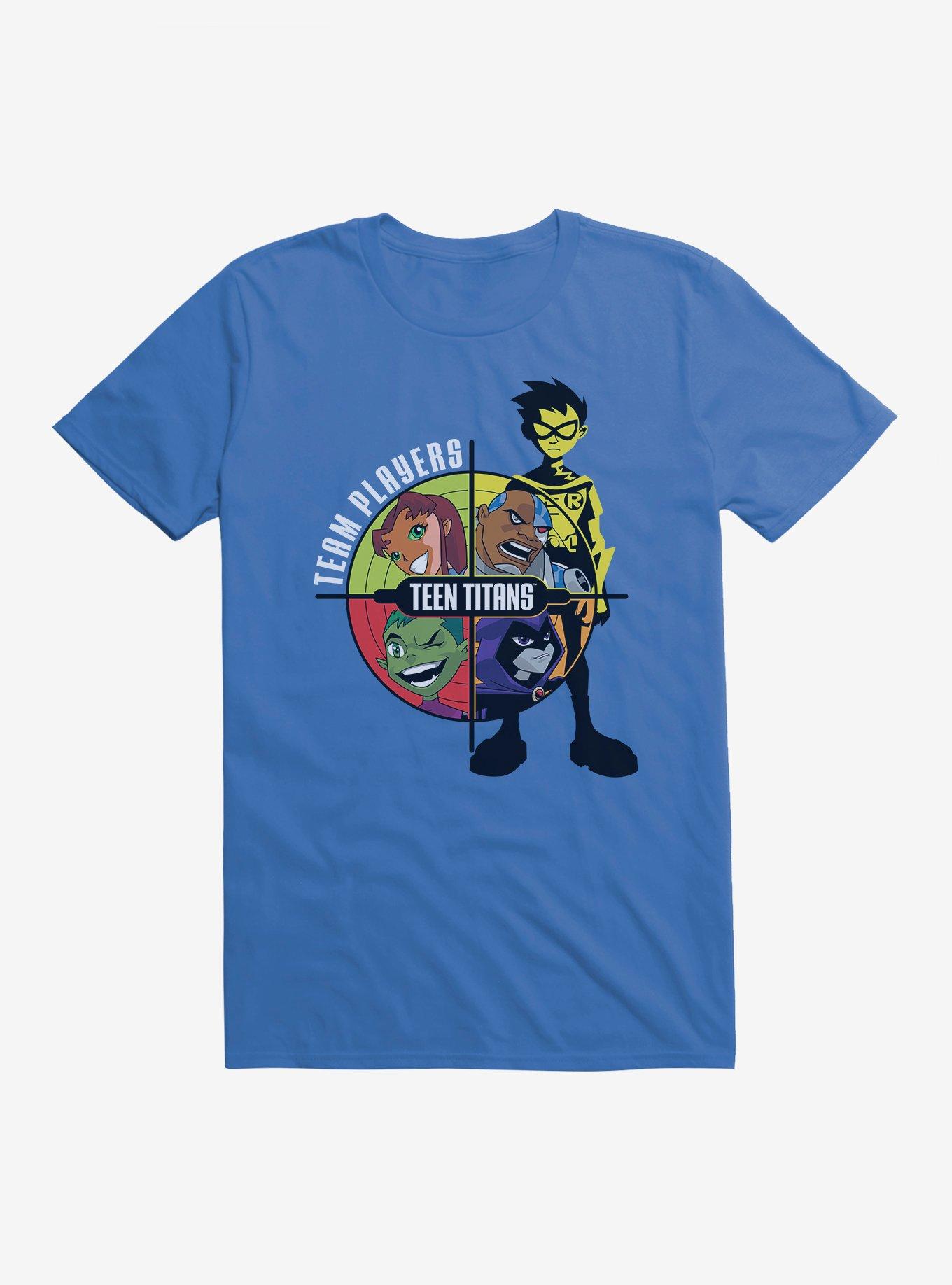 Teen Titans Team Players T-Shirt, , hi-res