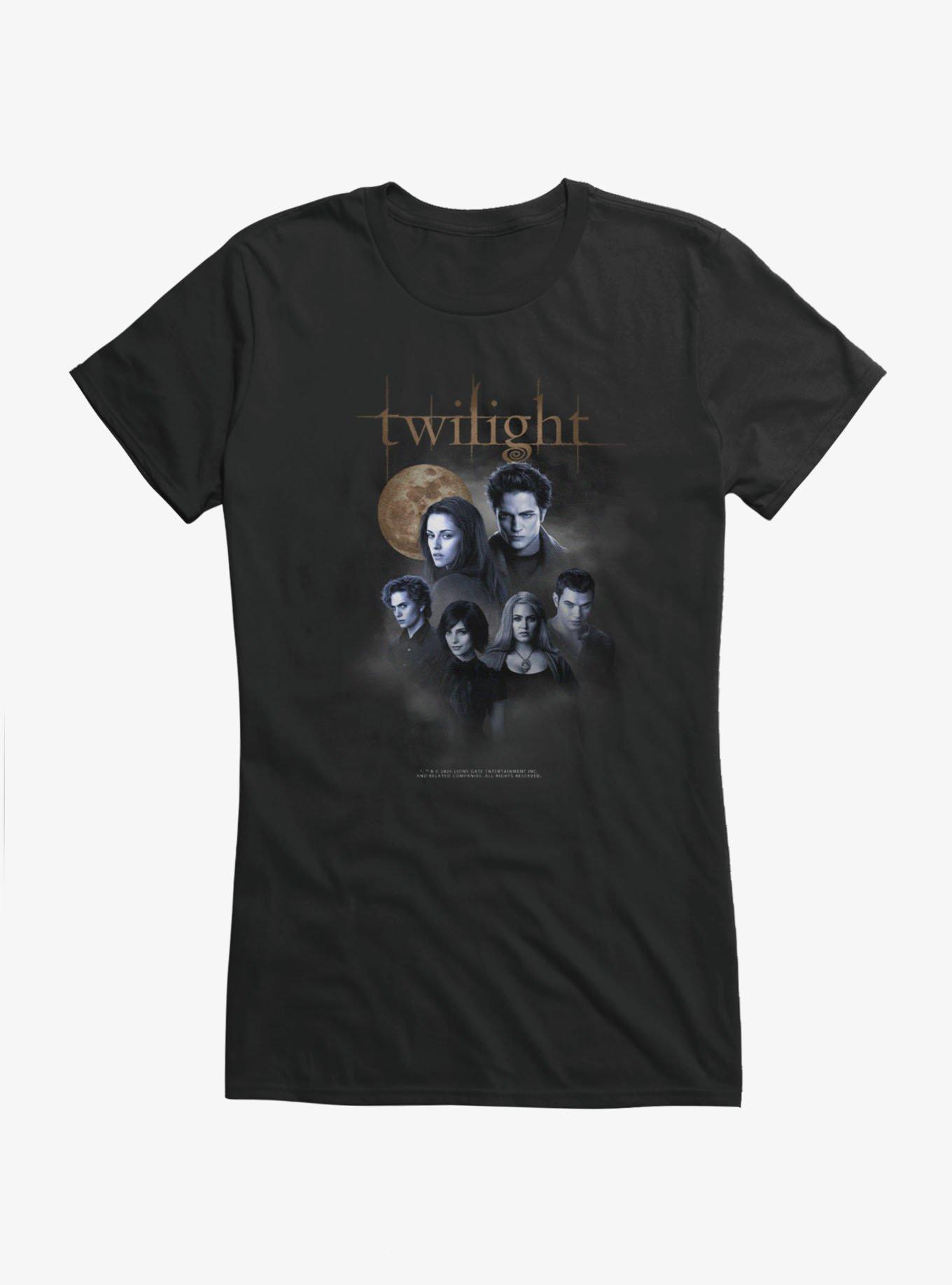 Twilight Full Moon Cullen Family Girls T-Shirt, BLACK, hi-res