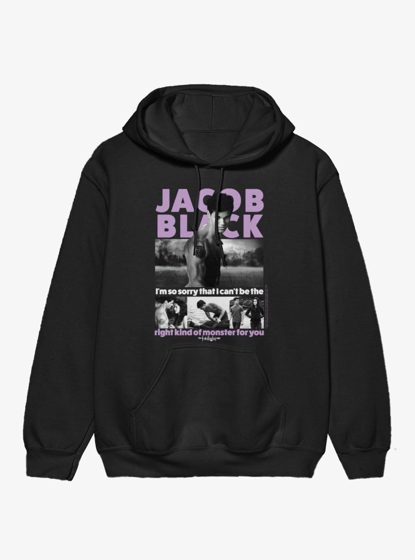 Twilight Jacob Black The Right Monster For You Hoodie, , hi-res