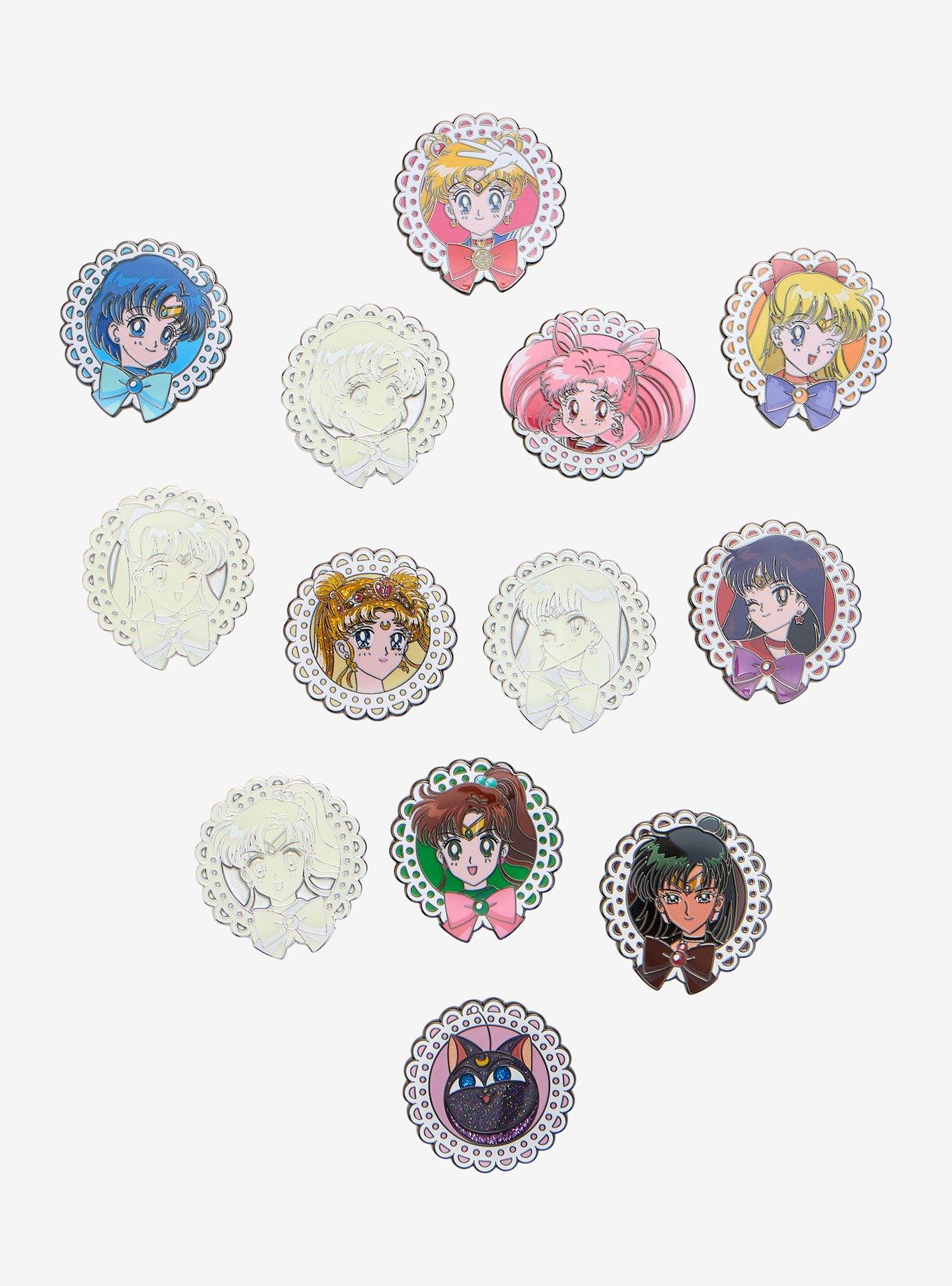 FiGPiN Sailor Moon Portrait Blind Box Enamel Pin