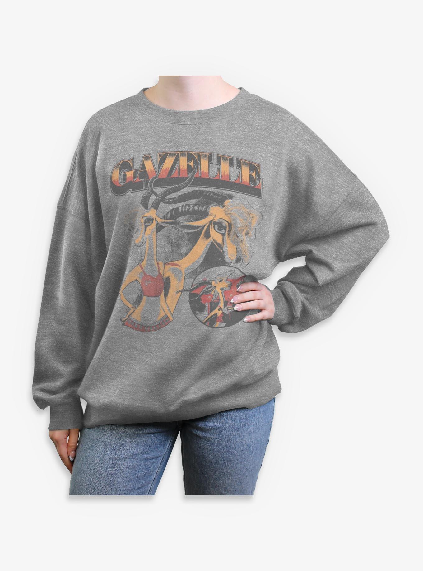 Disney Zootopia Gazellegant Womens Oversized Sweatshirt, , hi-res