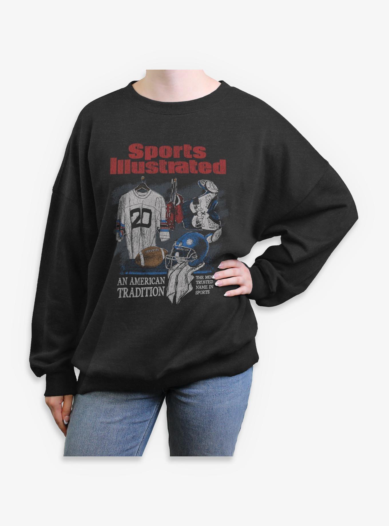 Sports Illustrated An American Tradition Womens Oversized Sweatshirt, , hi-res