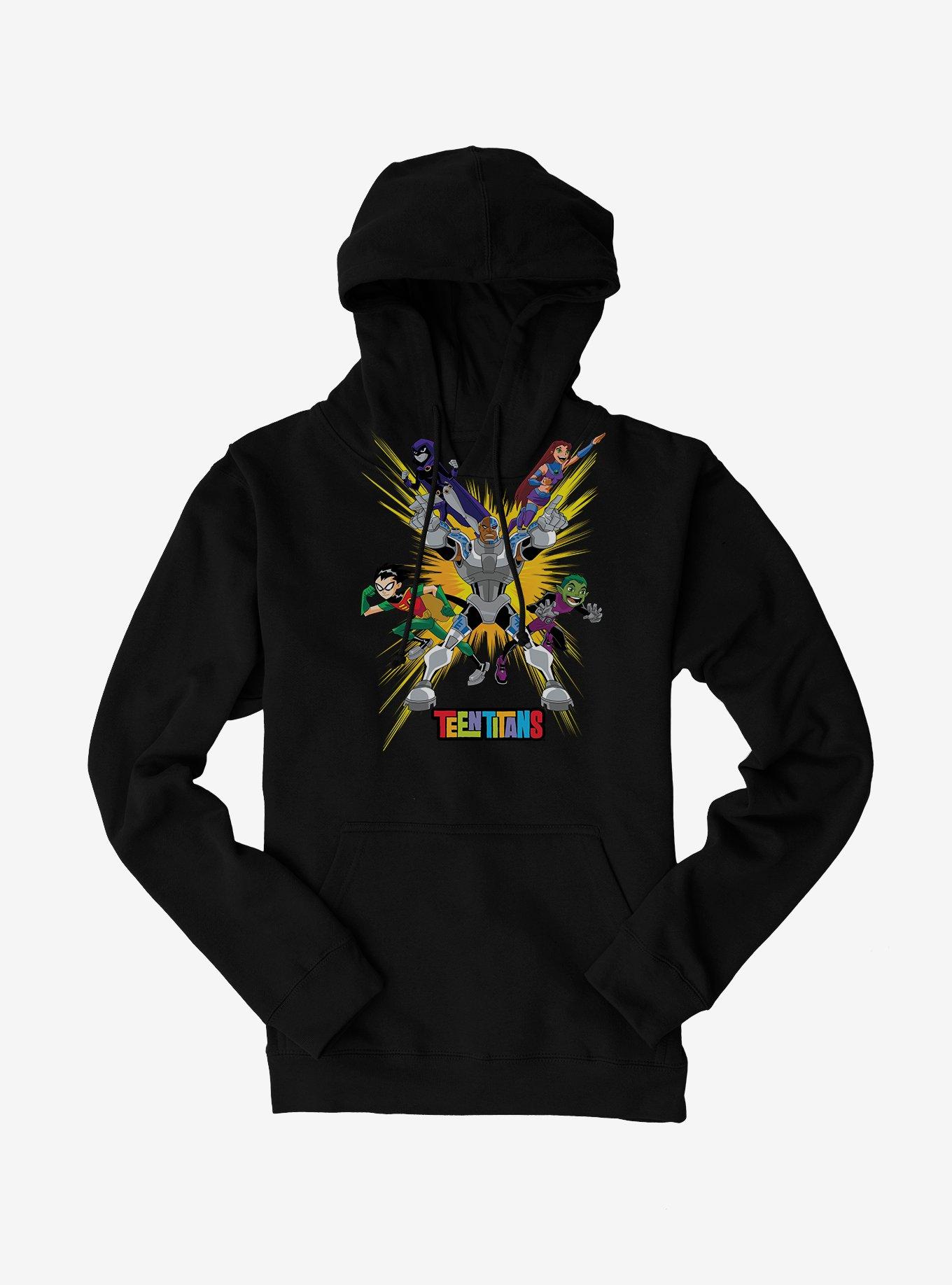 Teen Titans Go Team Go Hoodie, , hi-res
