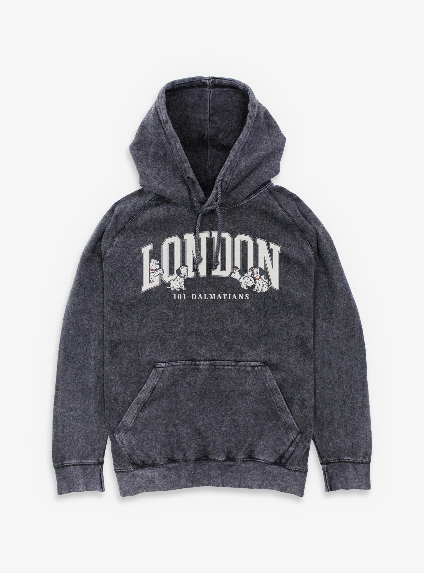 Disney 101 Dalmatians London Puppies Mineral Wash Hoodie, , hi-res
