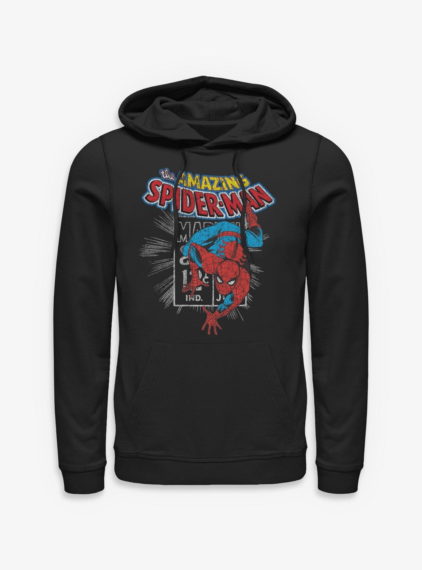 Marvel The Amazing Spiderman Stamp Hoodie, , hi-res