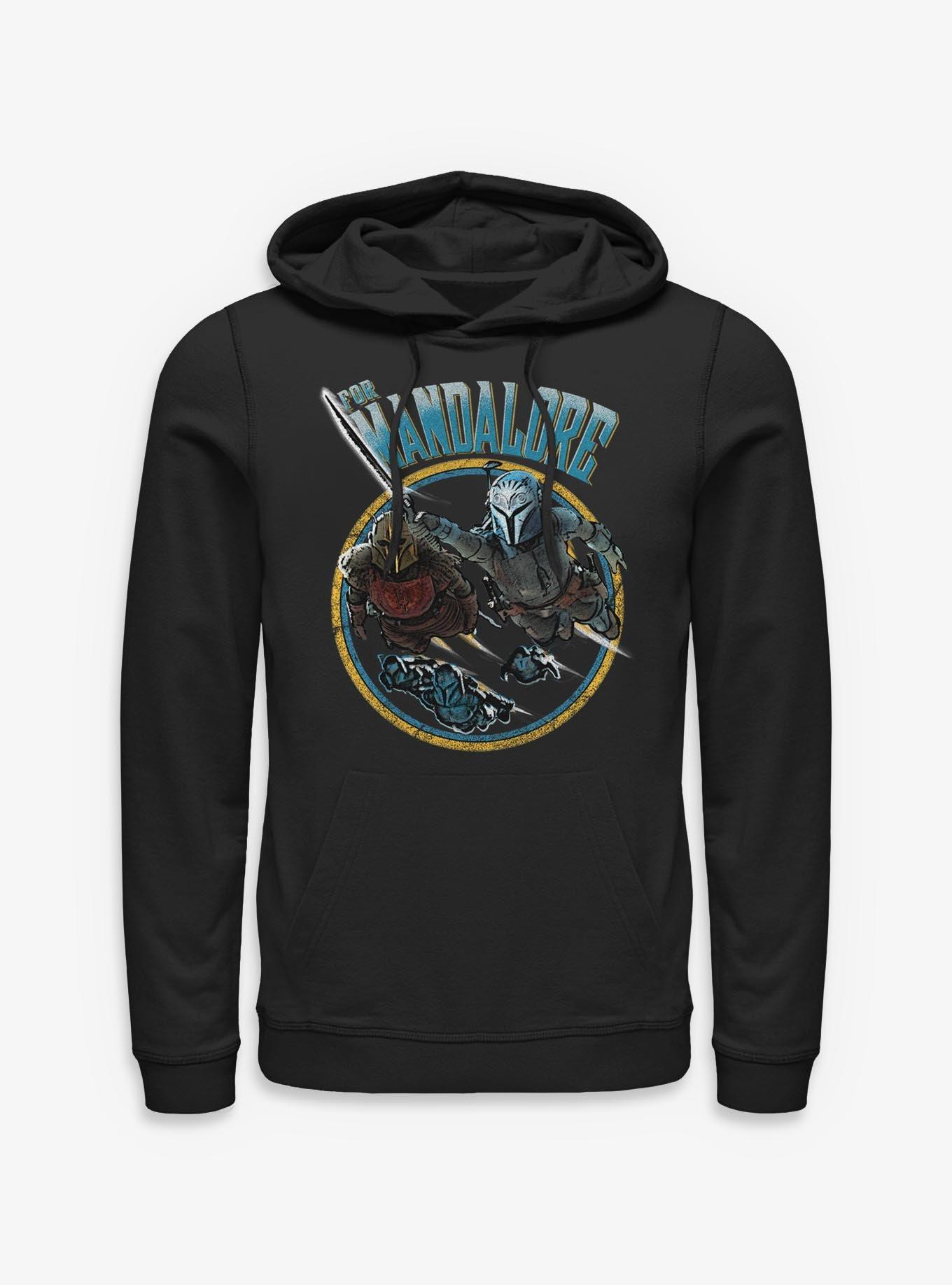 Star Wars The Mandalorian For Mandalore Badge Hoodie, , hi-res