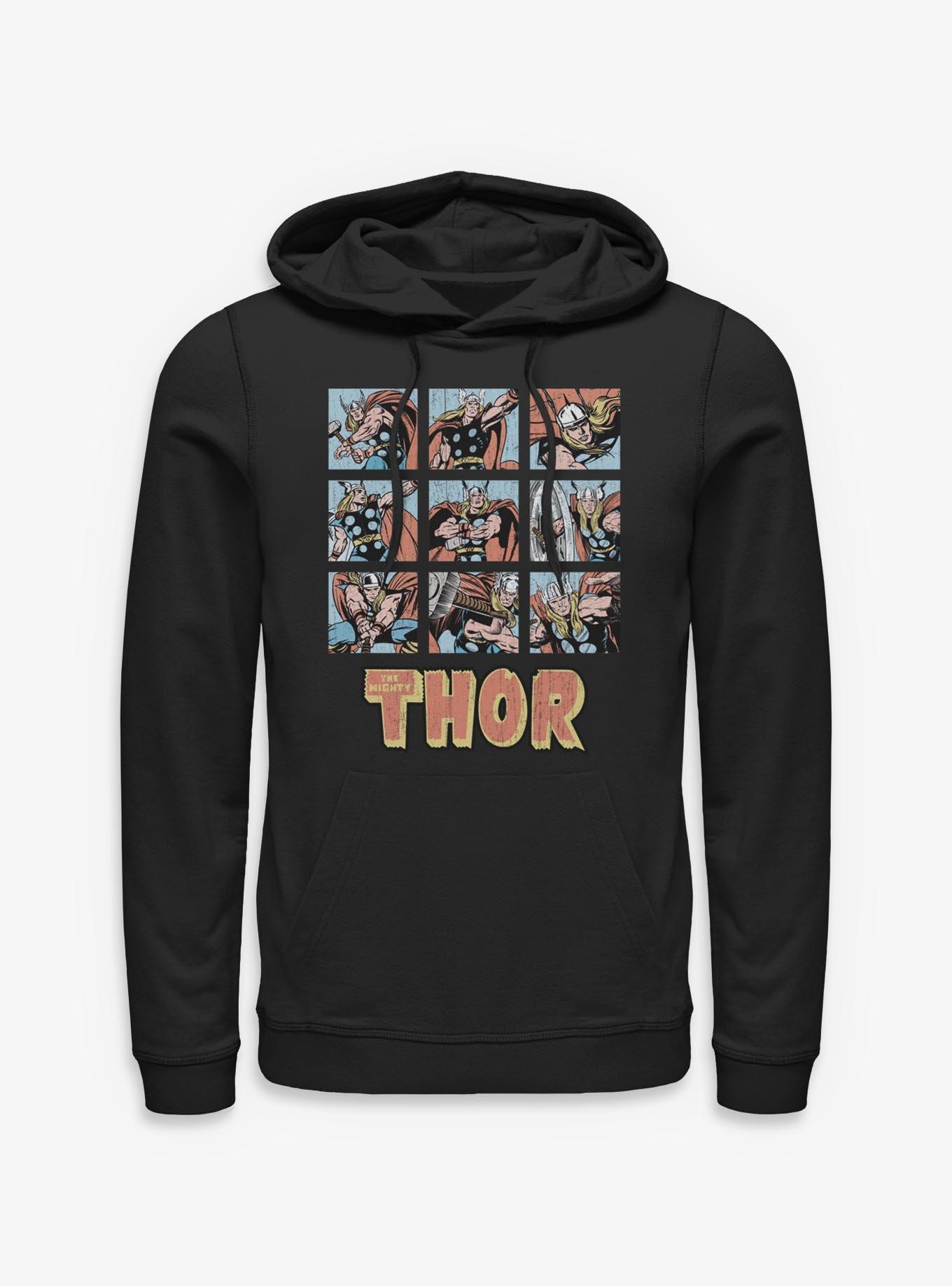 Marvel The Mighty Thor 9 Panels Hoodie, , hi-res