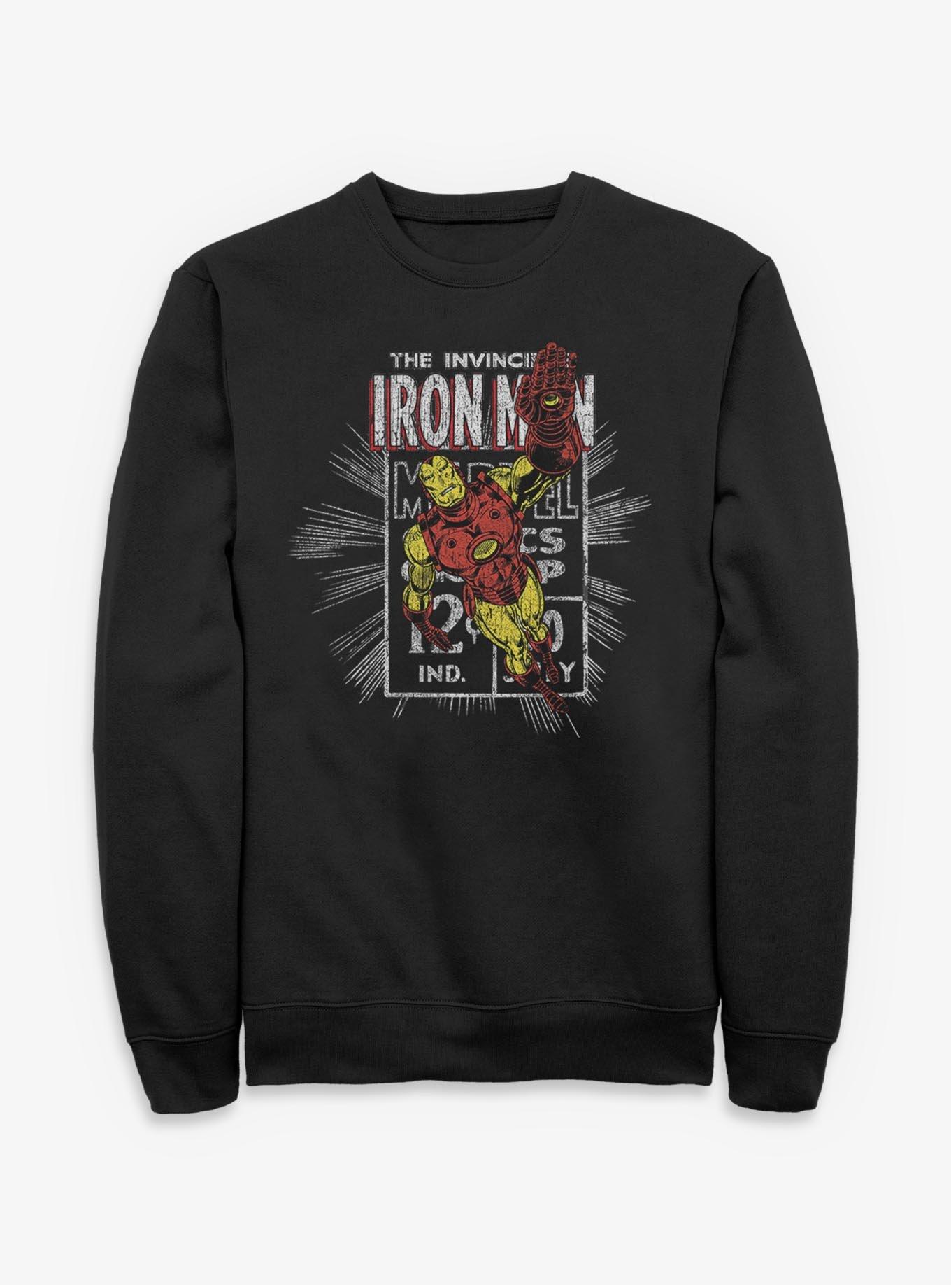 Marvel Iron Man Stamp Sweatshirt, , hi-res
