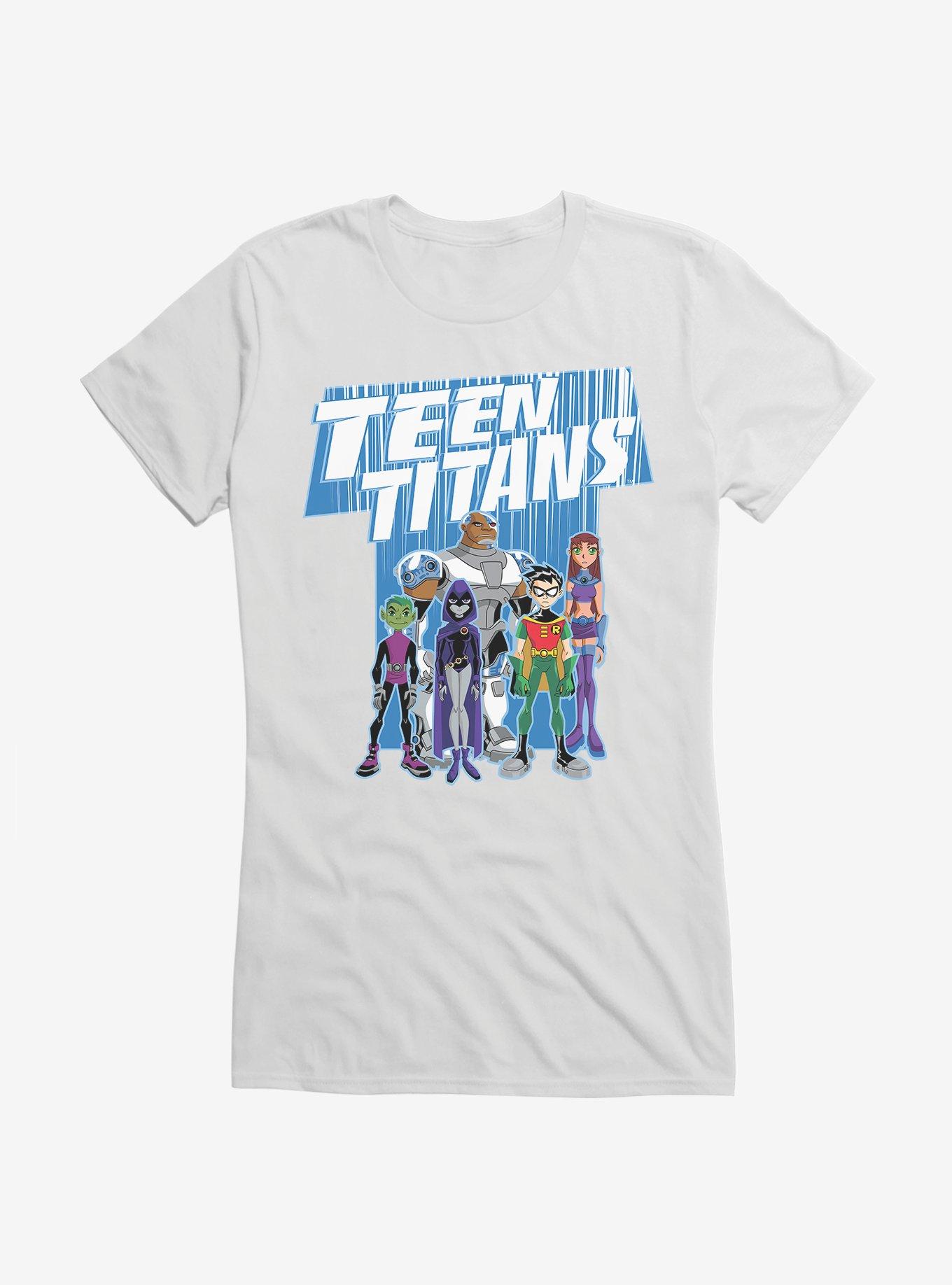 Teen Titans Group Shot Girls T-Shirt, , hi-res