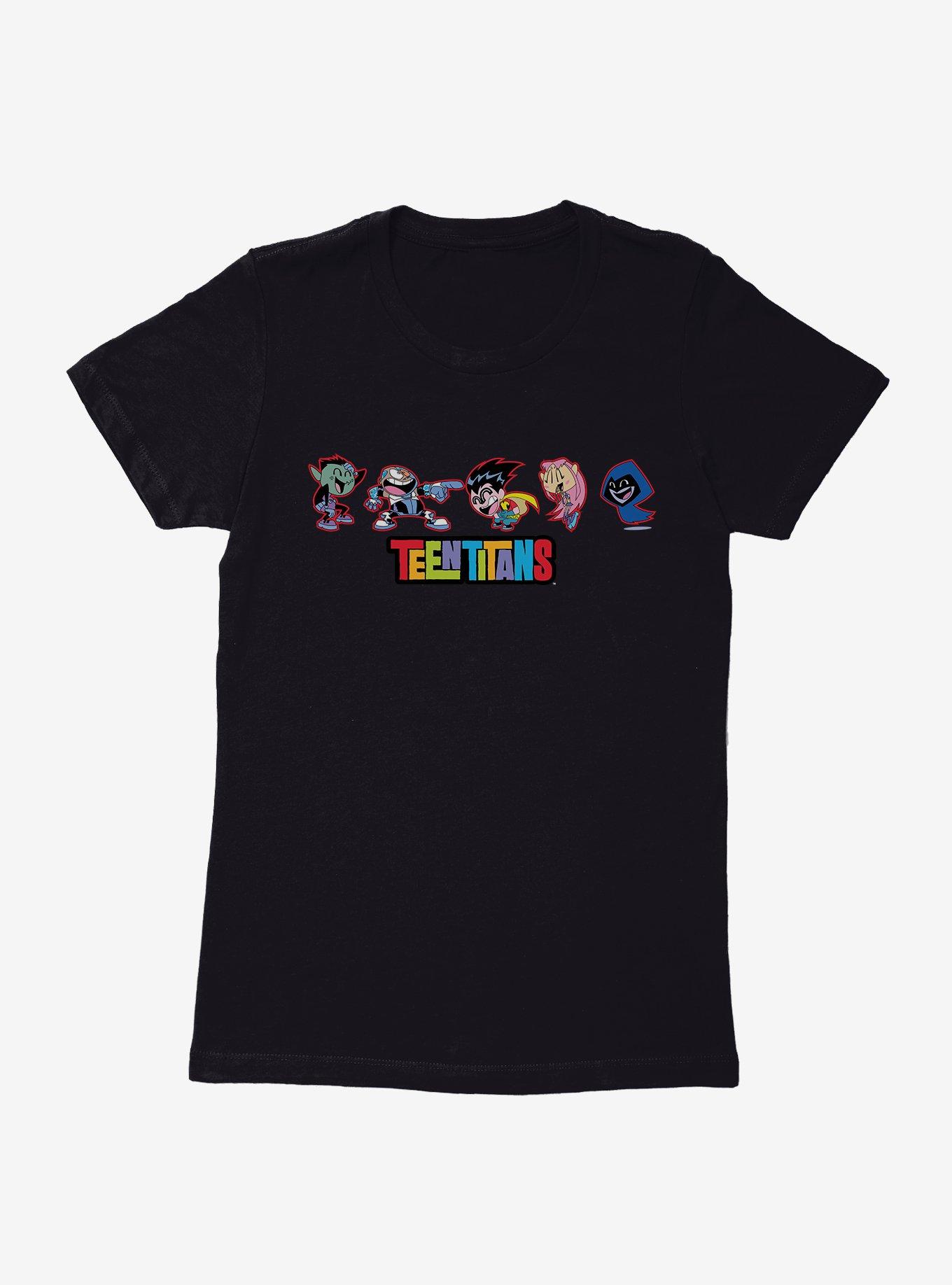 Teen Titans Team Laugh Womens T-Shirt, , hi-res