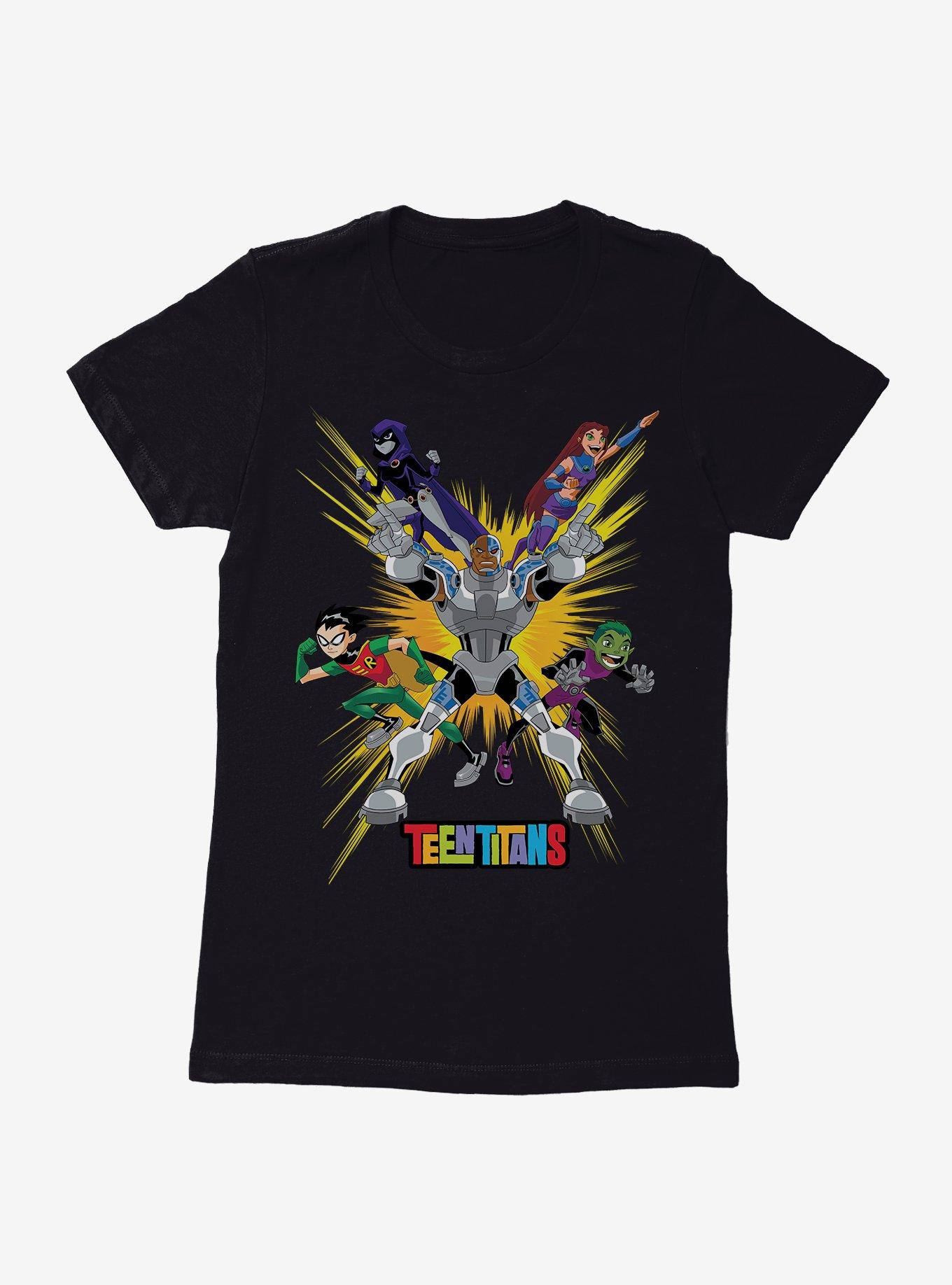 Teen Titans Go Team Go Womens T-Shirt, , hi-res