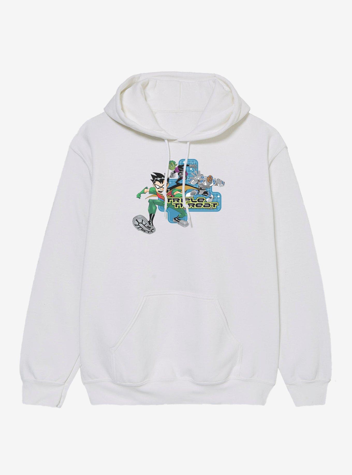 Teen Titans Triple Threat Hoodie, , hi-res