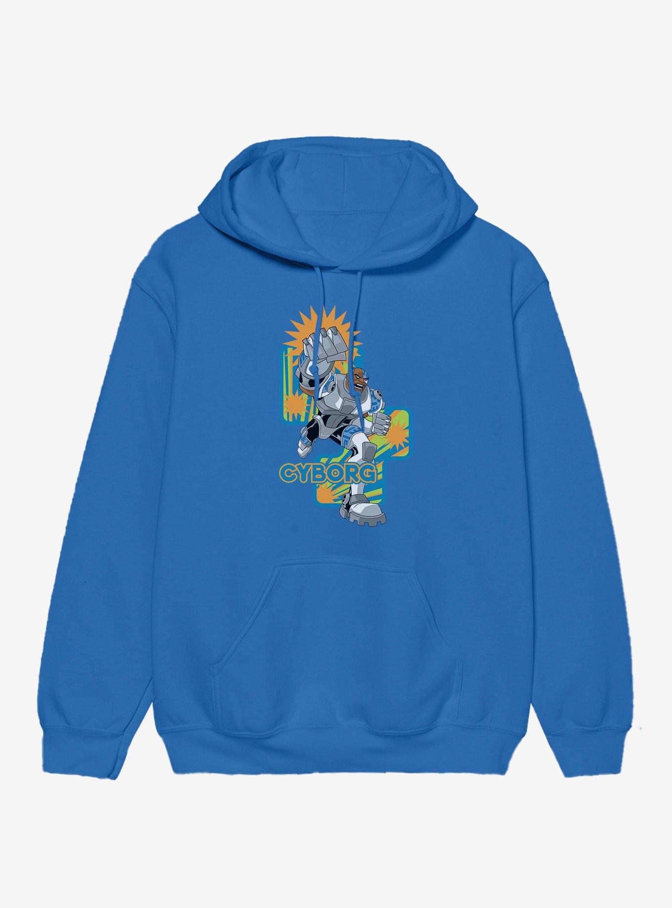 Teen Titans Cybord Hoodie, , hi-res
