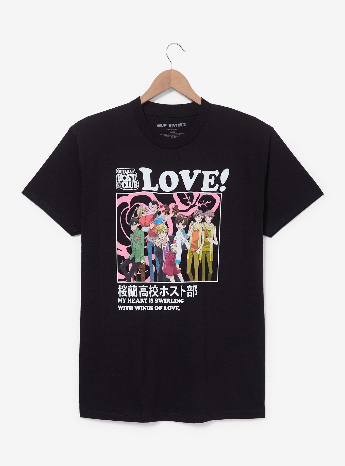 Ouran Host Club Love Group Portrait Women's T-Shirt - BoxLunch Exclusive