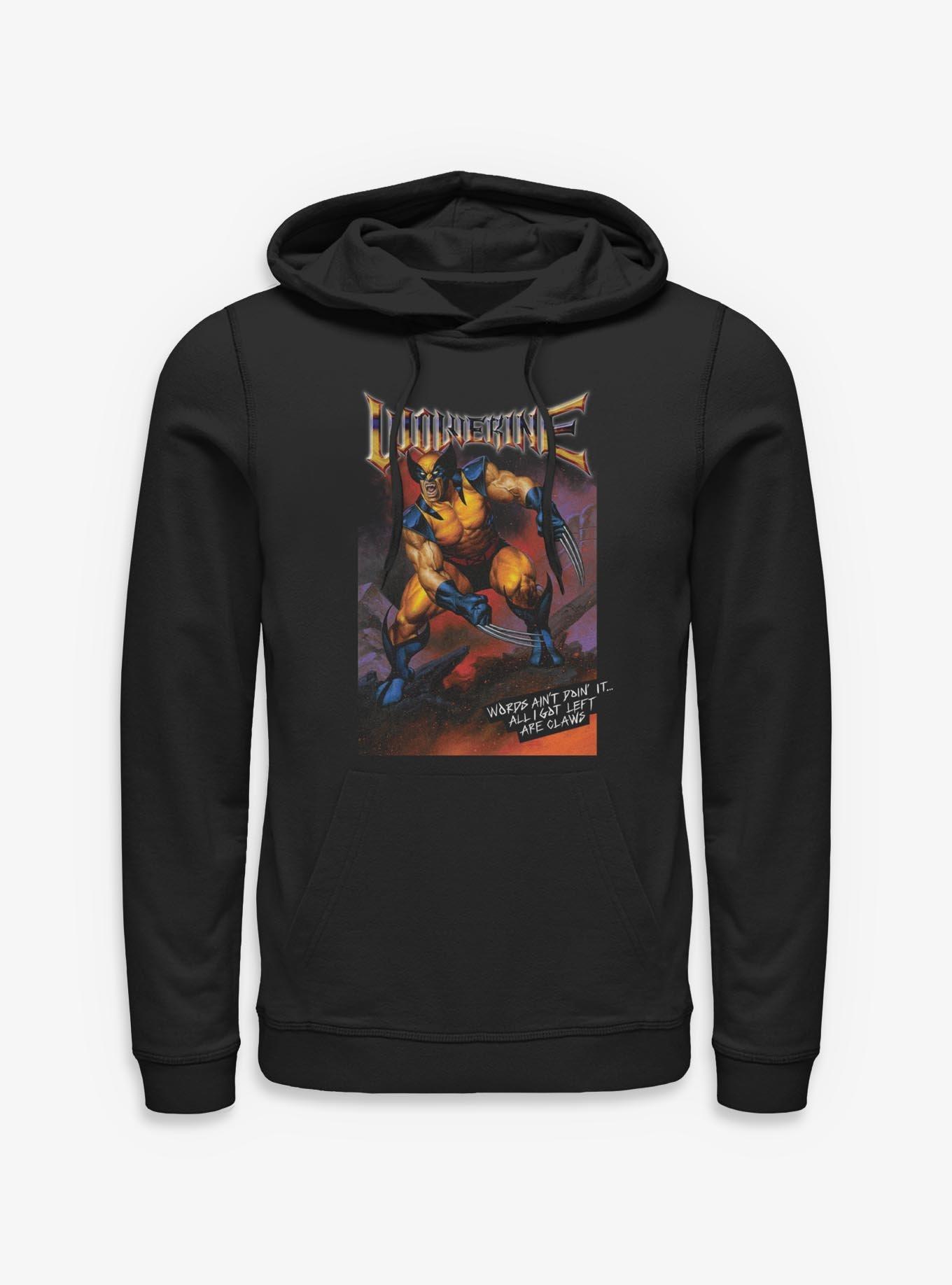 Marvel X-Men Wolverine All I Got Left Are Claws Hoodie, , hi-res