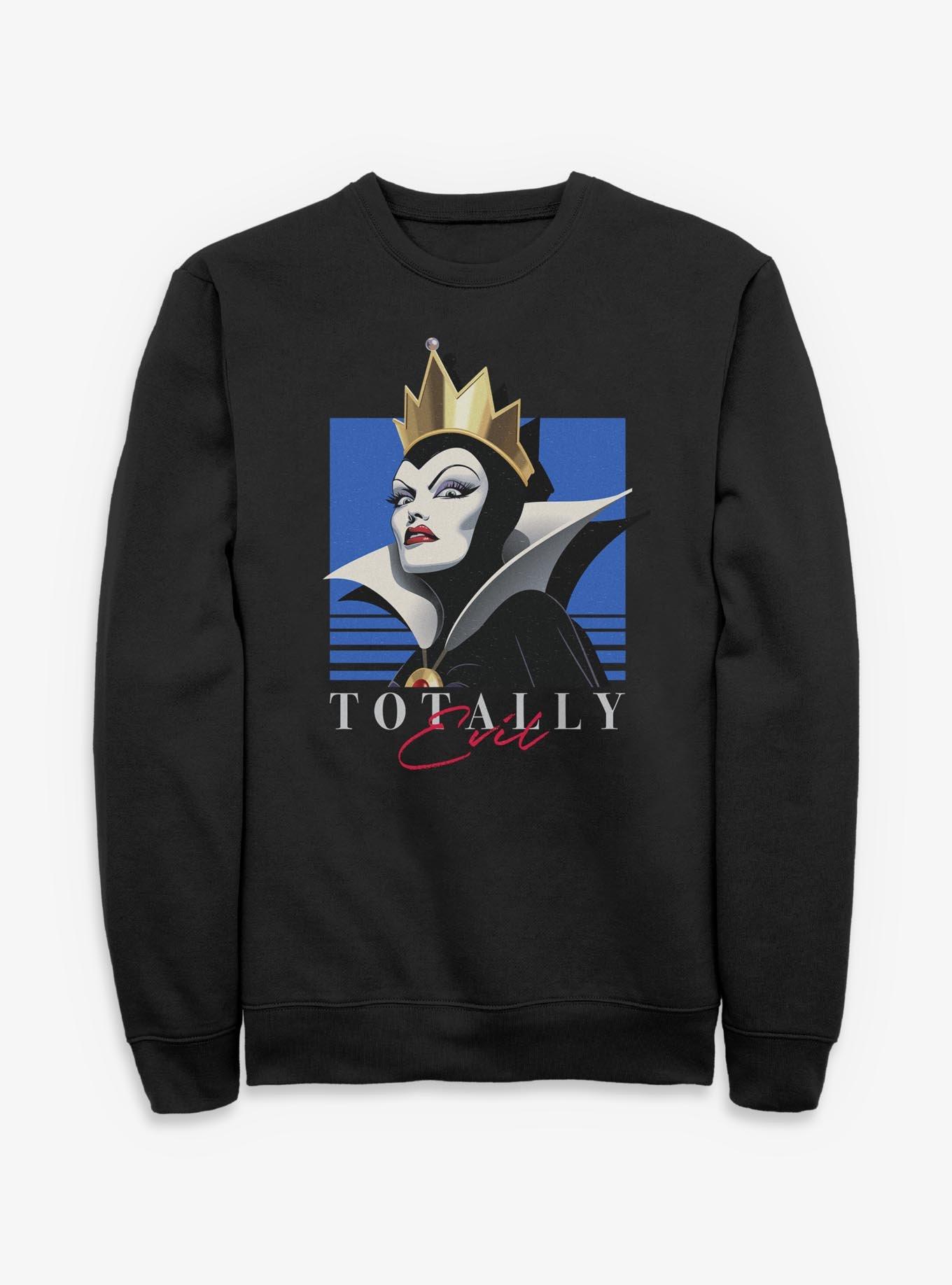 Disney Villains Evil Queen Retro Totally Evil Sweatshirt, , hi-res