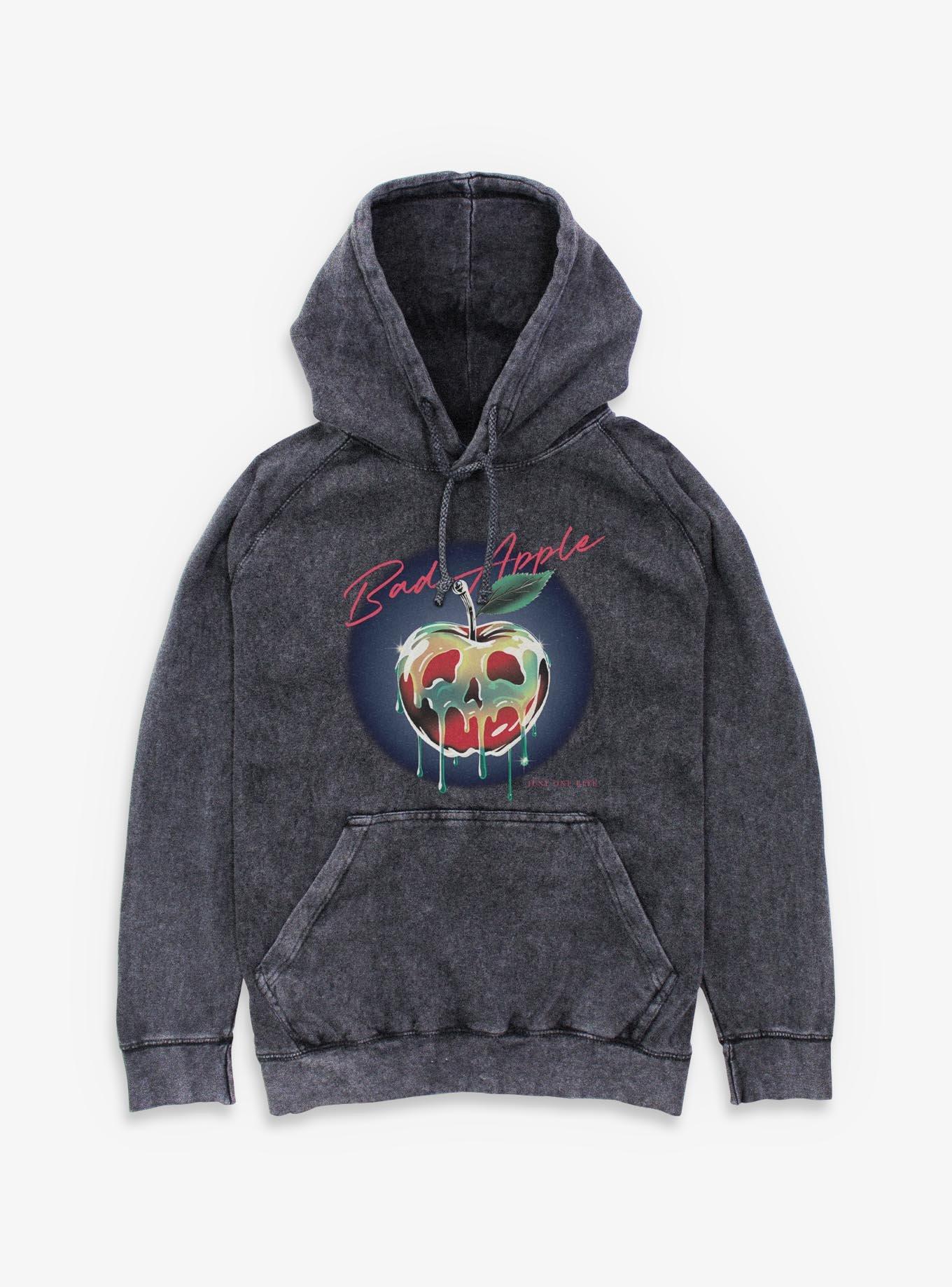Disney Villains Bad Apple Just One Bite Mineral Wash Hoodie, , hi-res