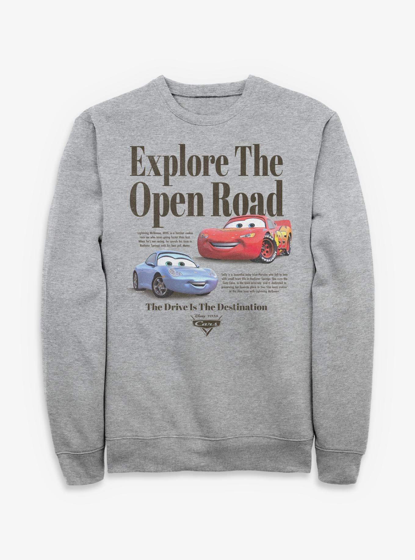 Disney Pixar Cars Explore The Open Road Sweatshirt, , hi-res