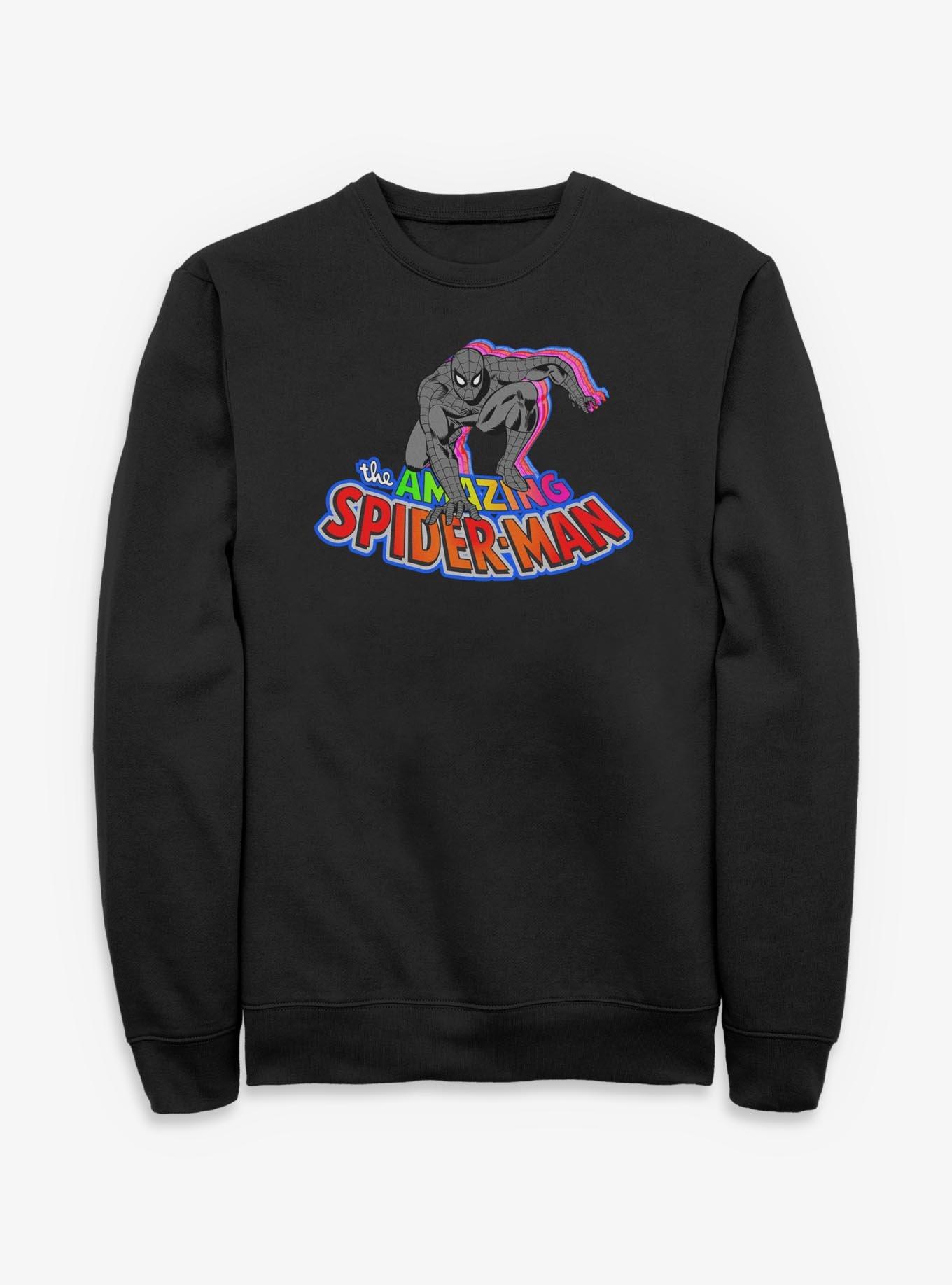 Marvel The Amazing Spiderman Visuals Sweatshirt, , hi-res