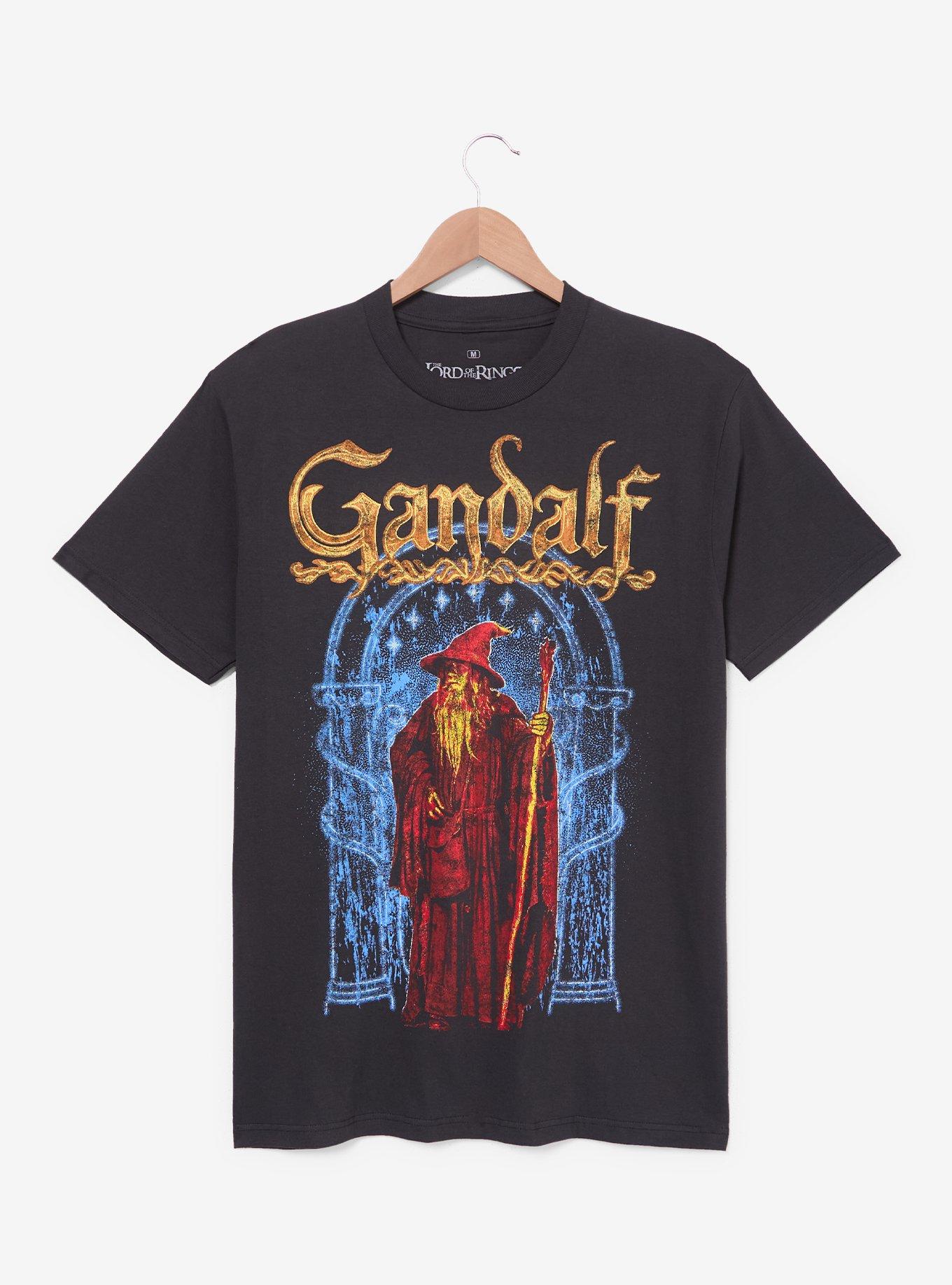 The Lord of The Rings Gandalf Tonal Portrait T-Shirt - BoxLunch Exclusive, , hi-res