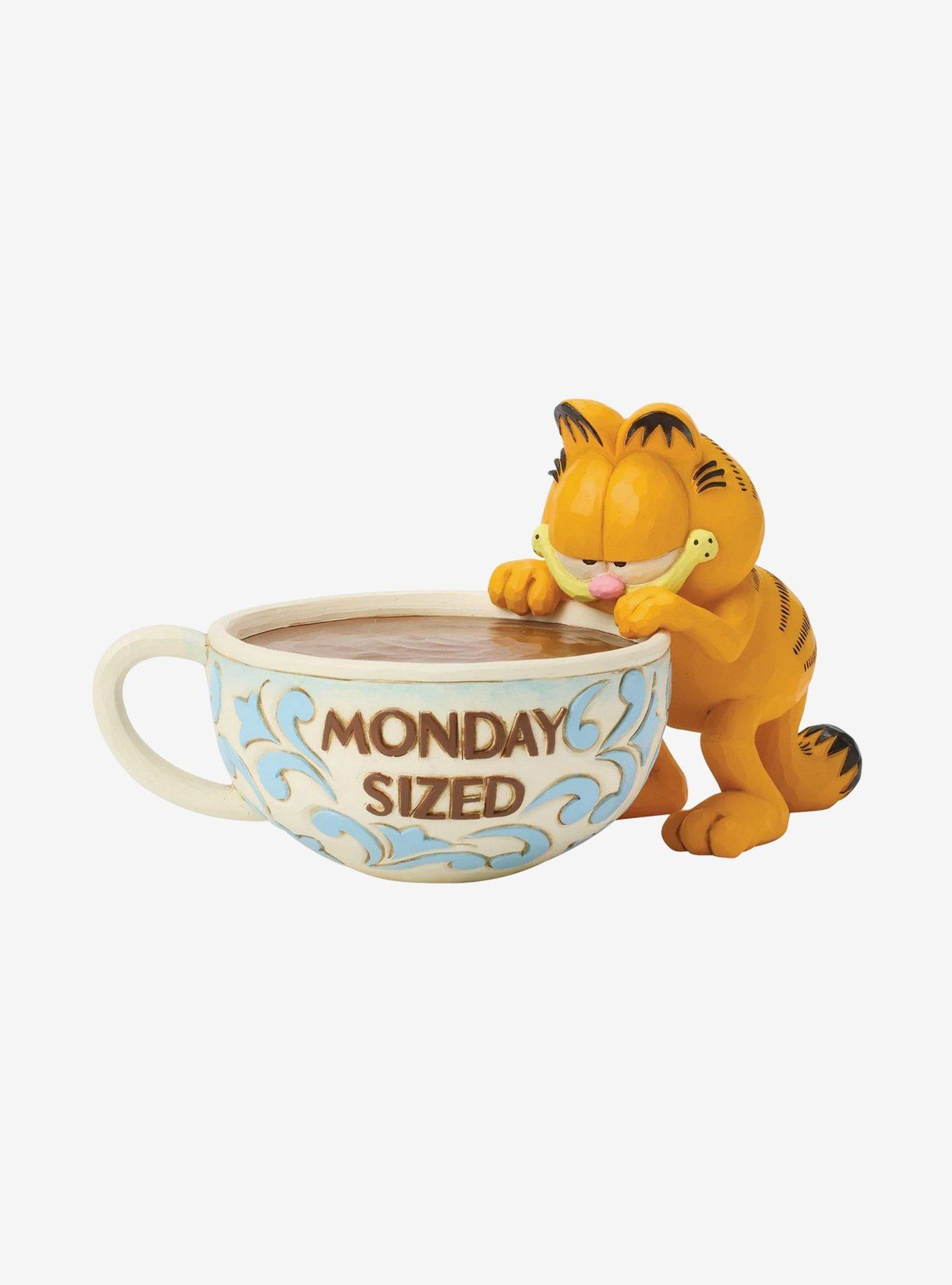 Jim Shore Garfield Monday Sized Coffee Figure, , hi-res