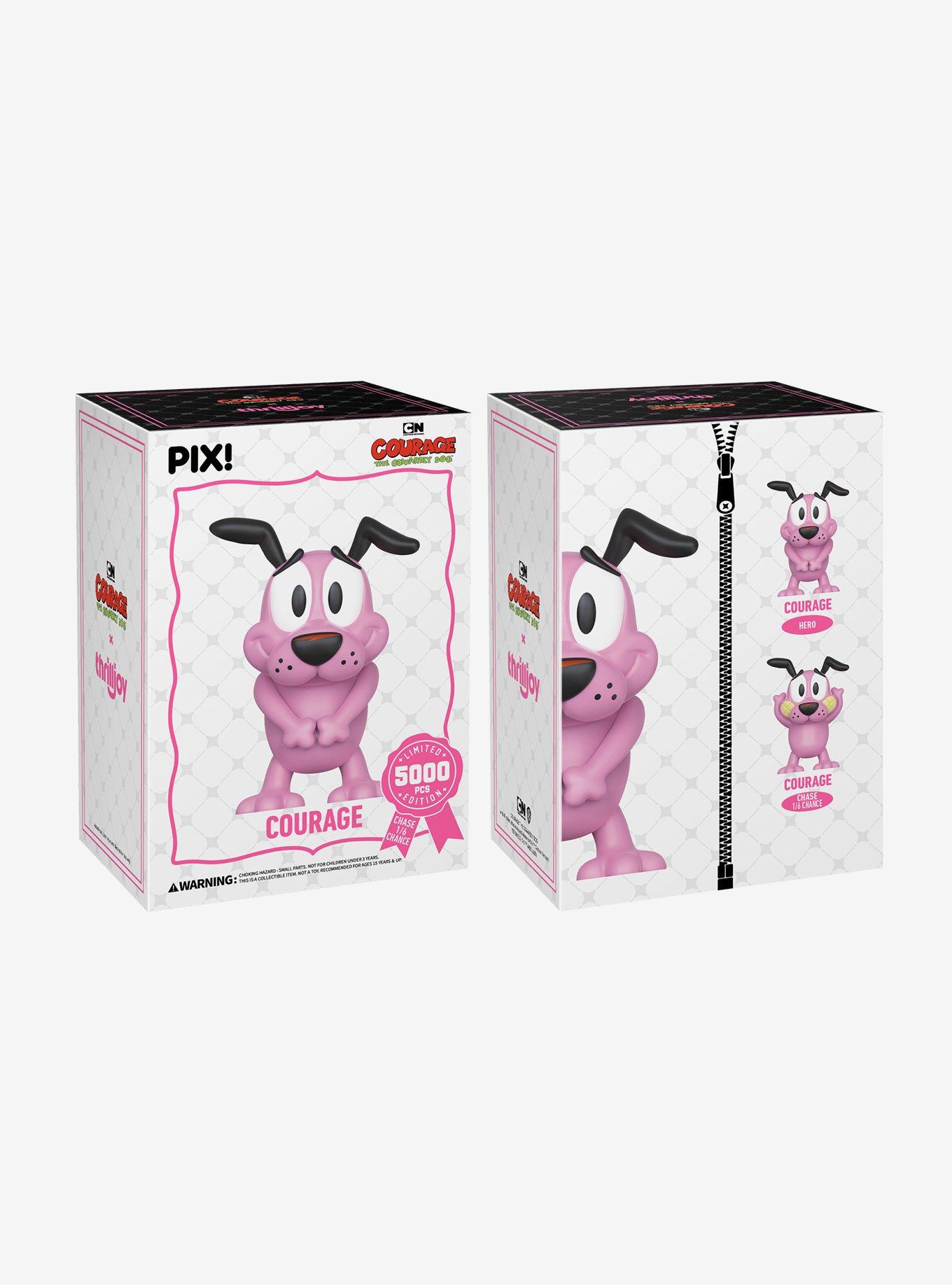 Thrilljoy Courage The Cowardly Dog Pix! Courage Figure, , hi-res
