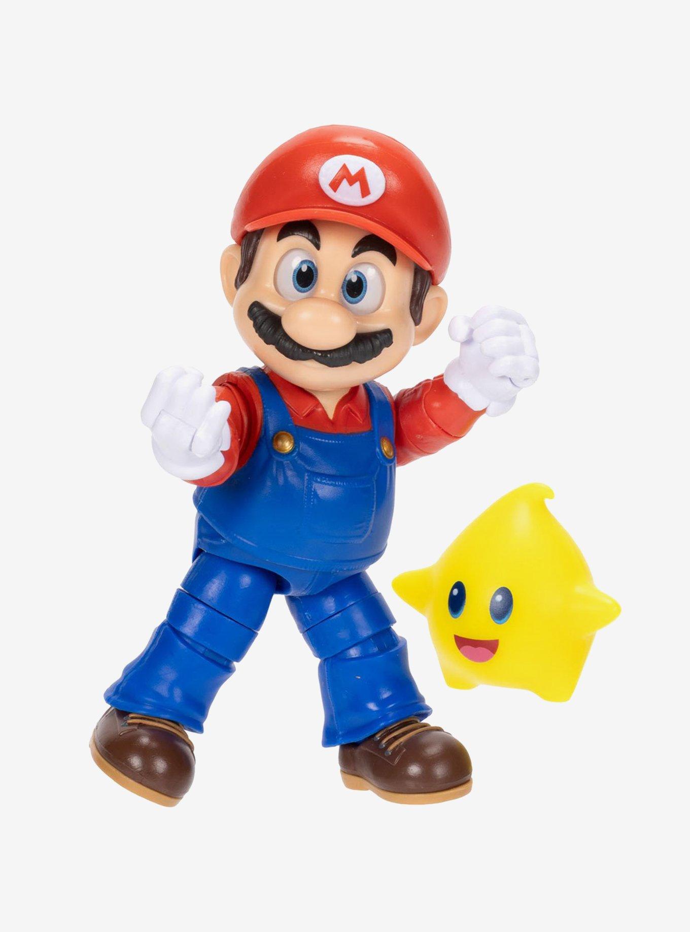 The Super Mario Galaxy Movie Mario 5" Action Figure Set