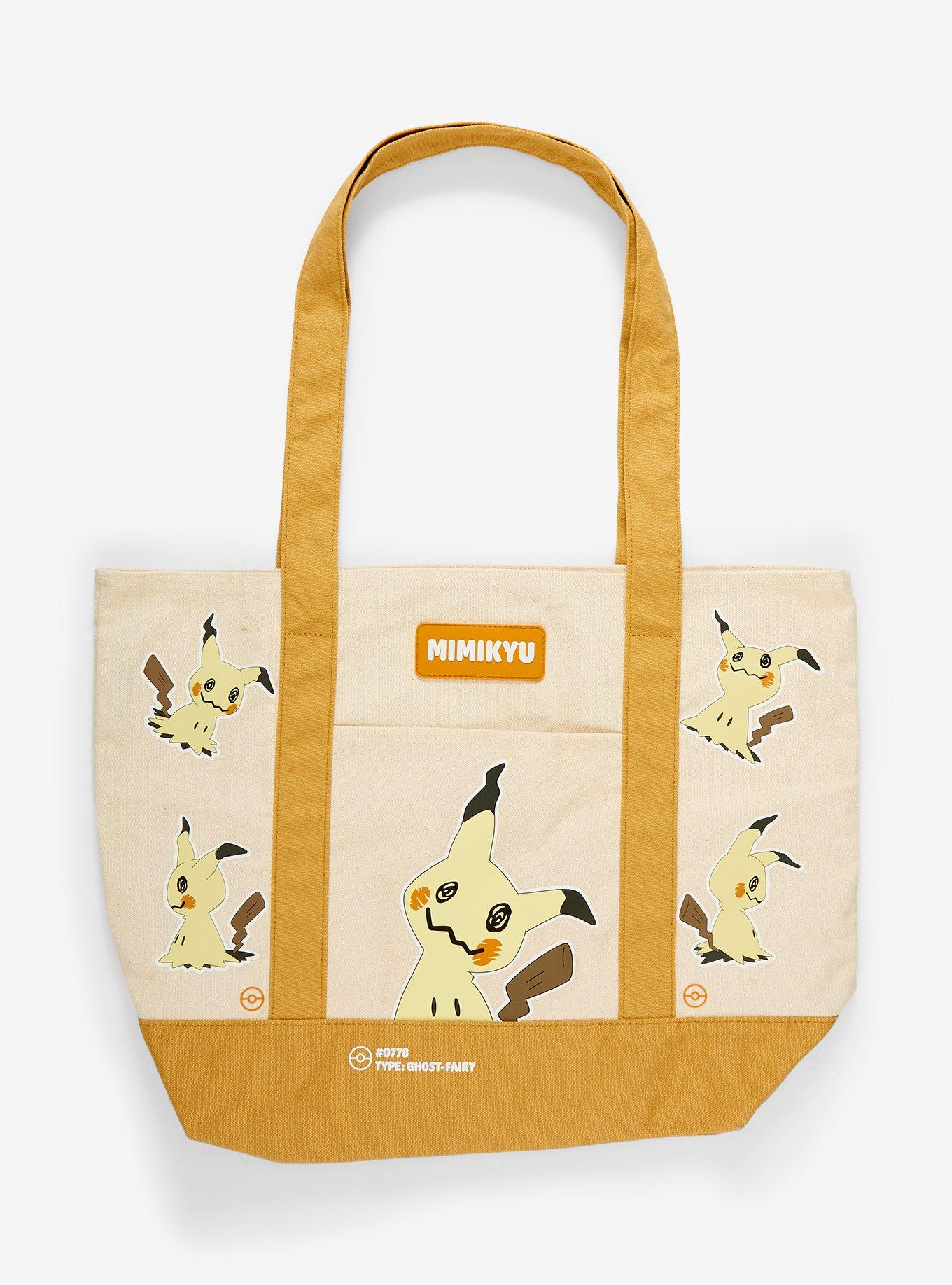 Pokémon Mimikyu Canvas Tote Bag