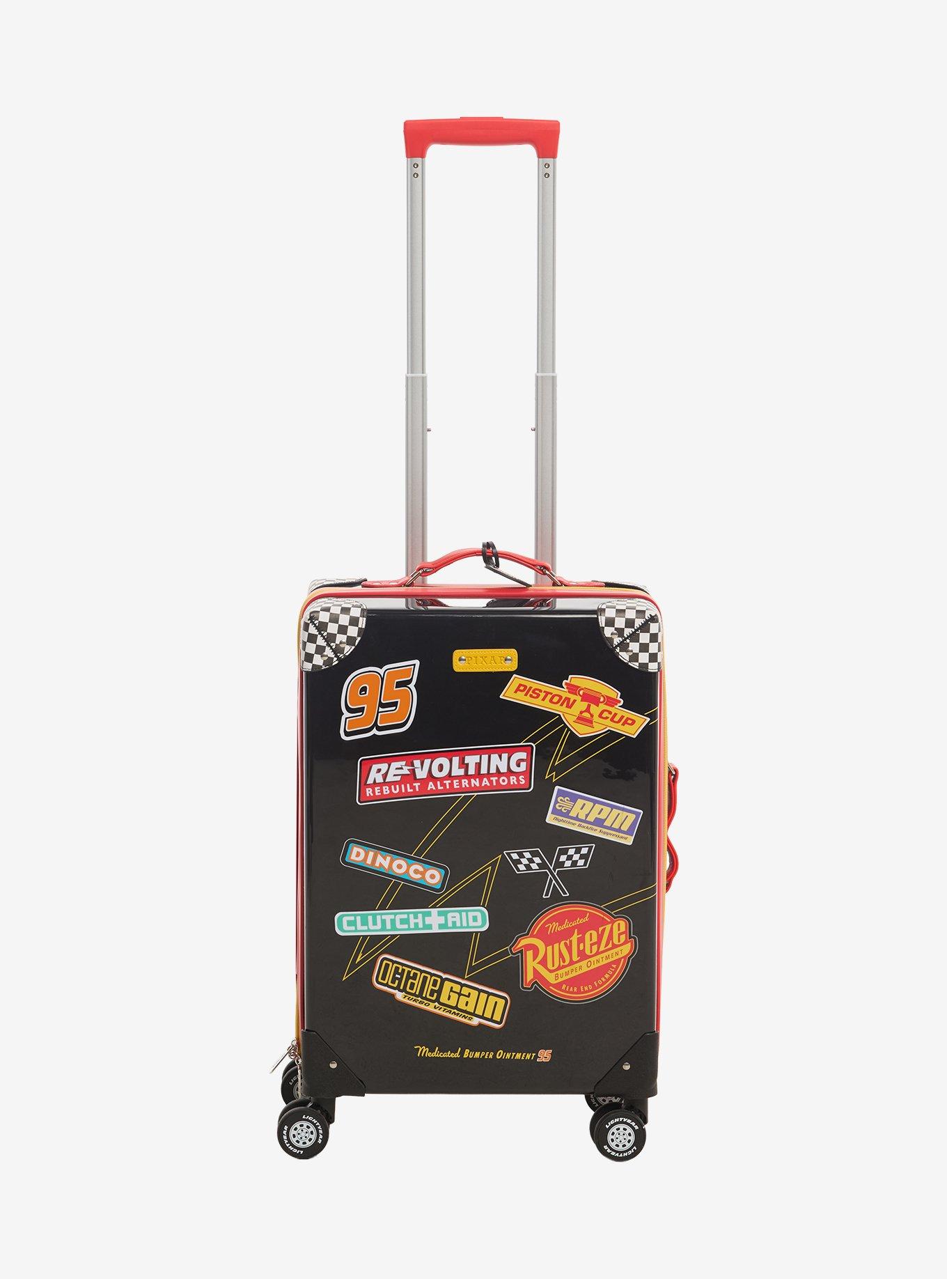 Disney Pixar Cars Sticker Carry-On Suitcase - BoxLunch Exclusive
