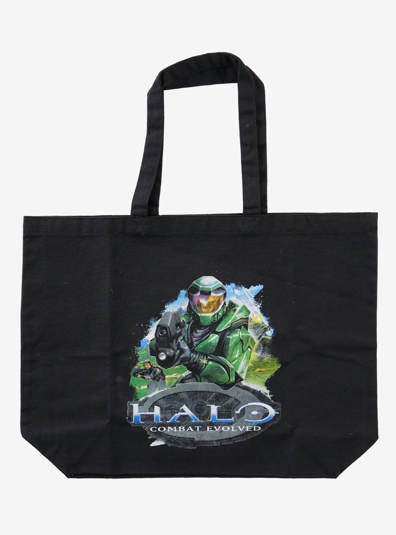 Halo: Combat Evolved Canvas Tote - BoxLunch Exclusive, , hi-res