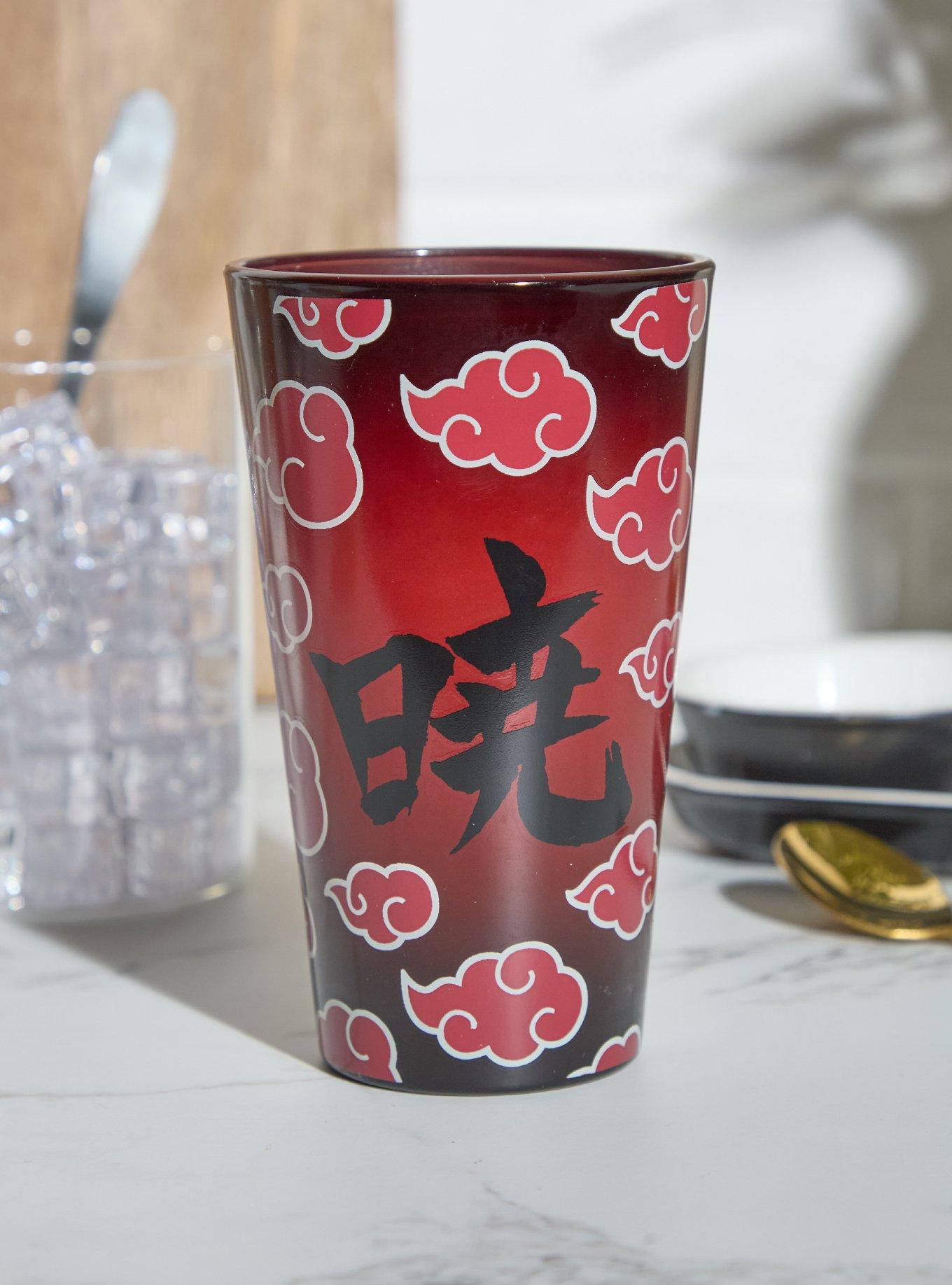 Naruto Shippuden Akatsuki Clouds Pint Glass, , hi-res