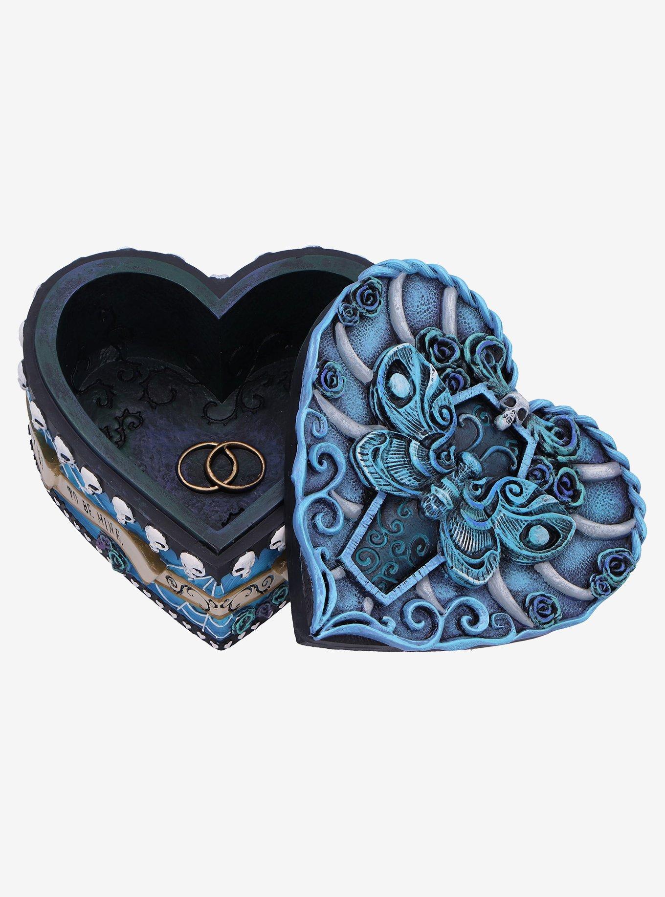 Corpse Bride Heart Trinket Box, , hi-res
