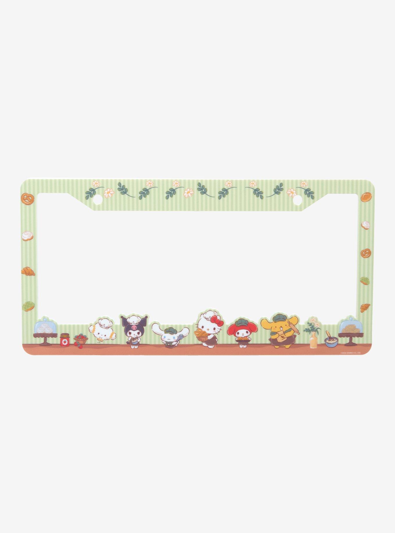 Sanrio Hello Kitty and Friends Bakery License Plate Frame - BoxLunch Exclusive, , hi-res