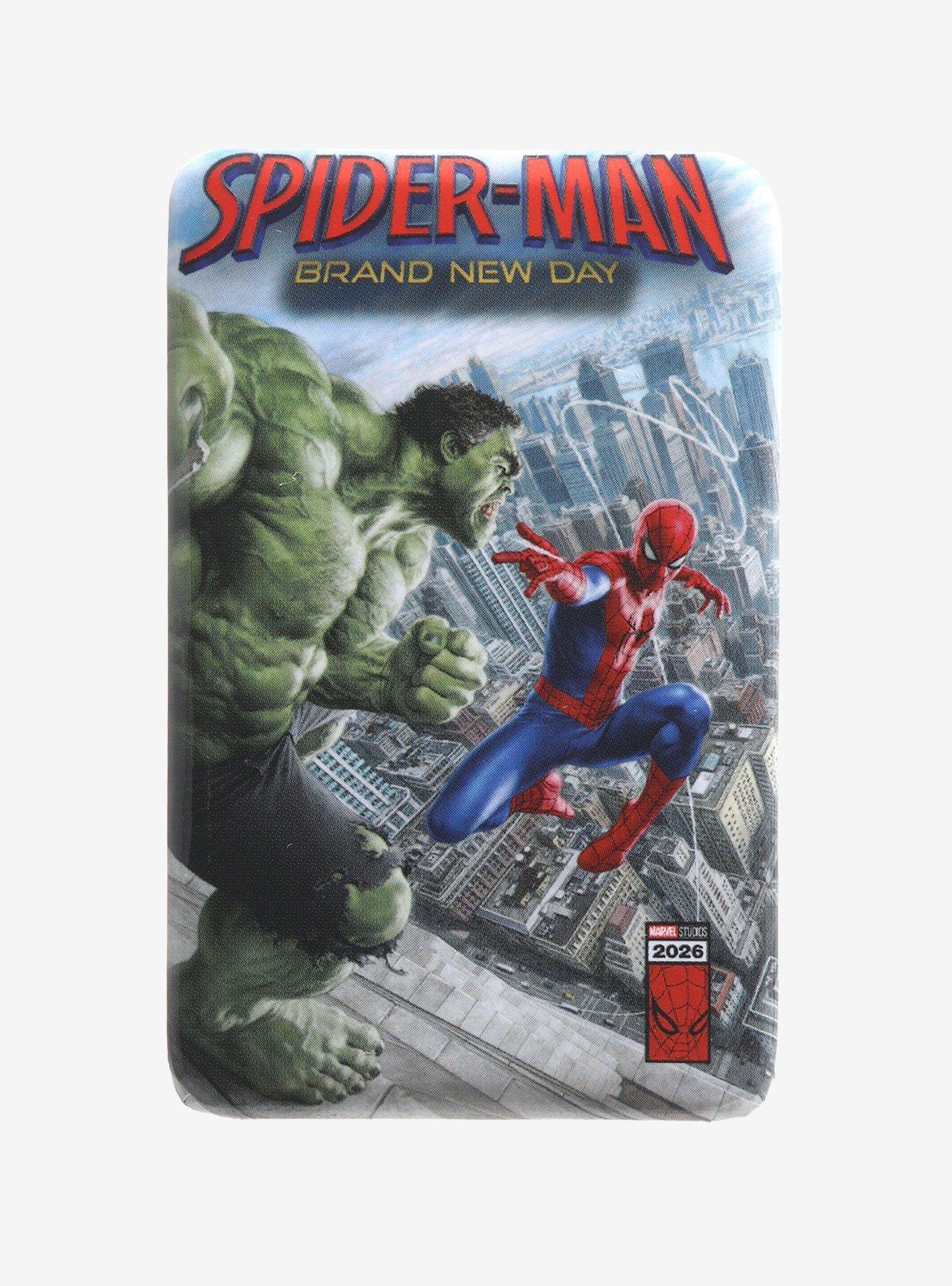 Marvel Spider-Man: Brand New Day Hulk Rectangular Button, , hi-res