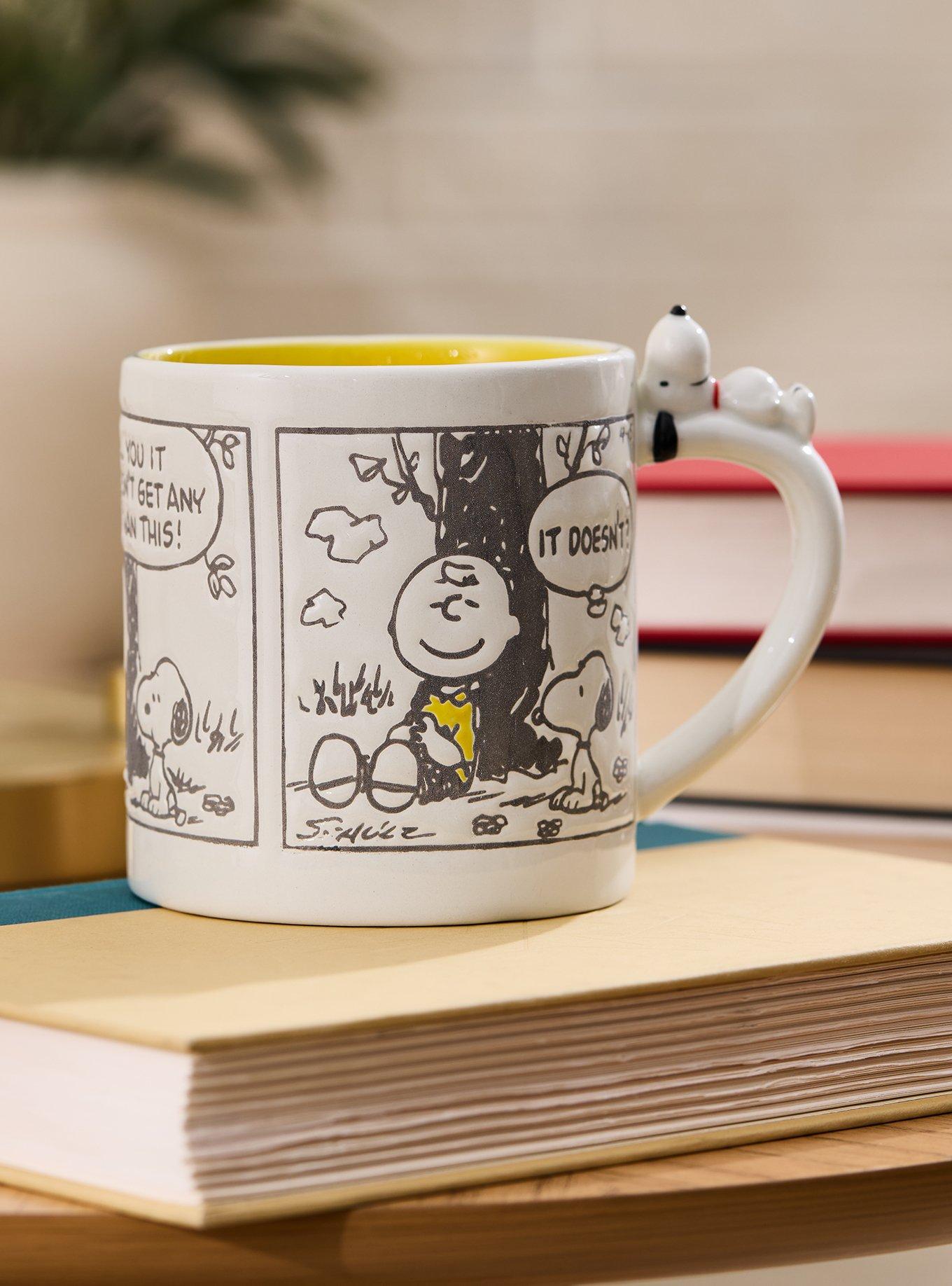 Peanuts Newspaper Comic Strip Snoopy Critter Mug - BoxLunch Exclusive