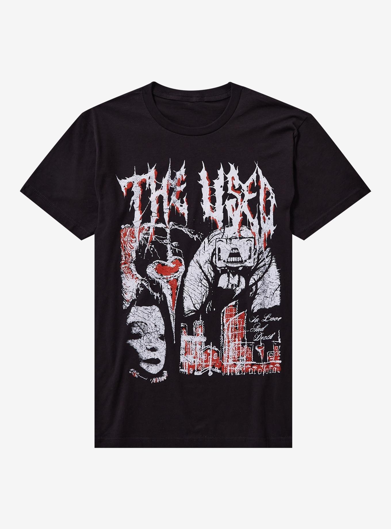 The Used Album Covers Collage T-Shirt, , hi-res