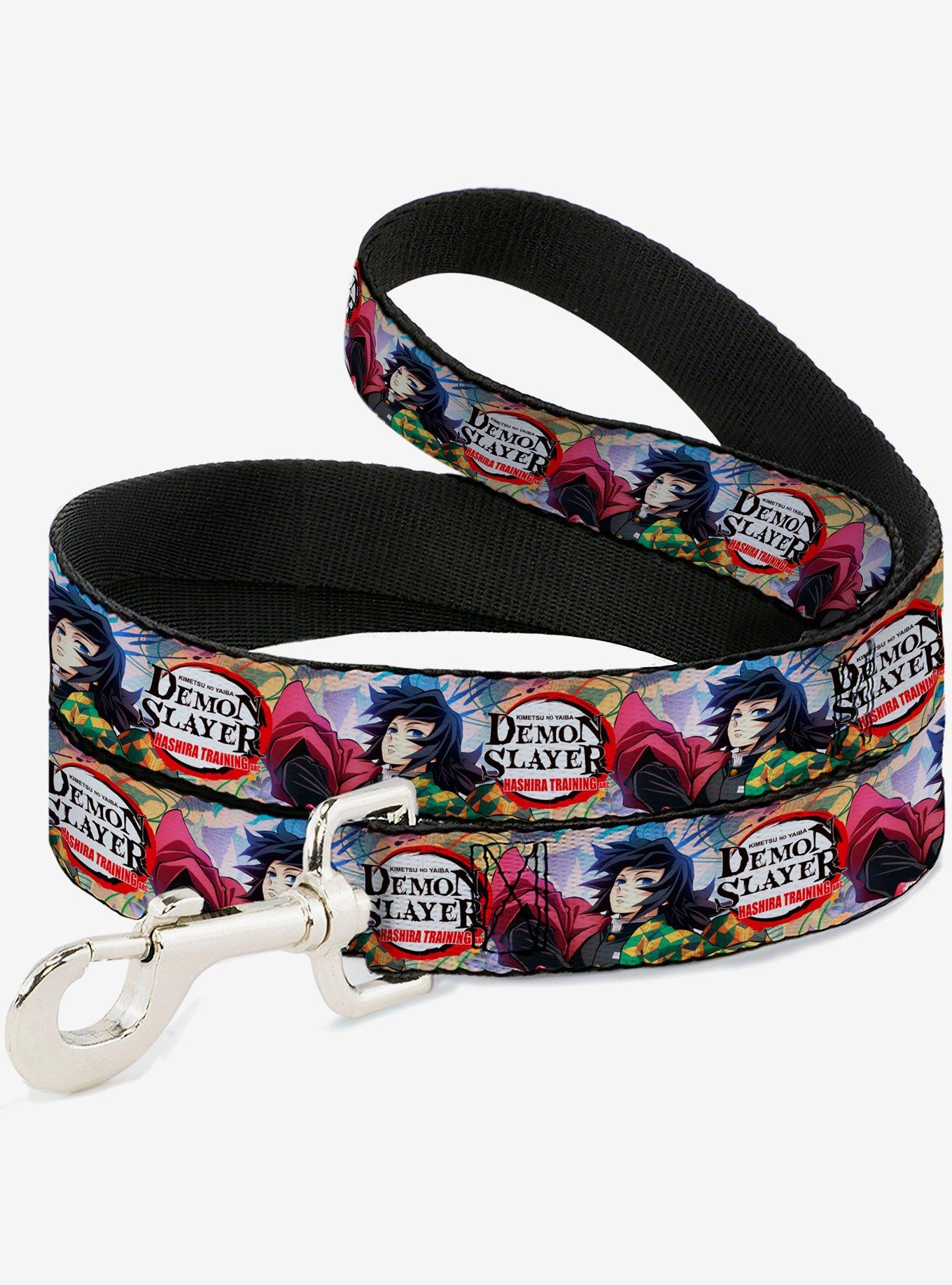 Demon Slayer Giyu Tomioka Pose & Title Dog Leash, , hi-res