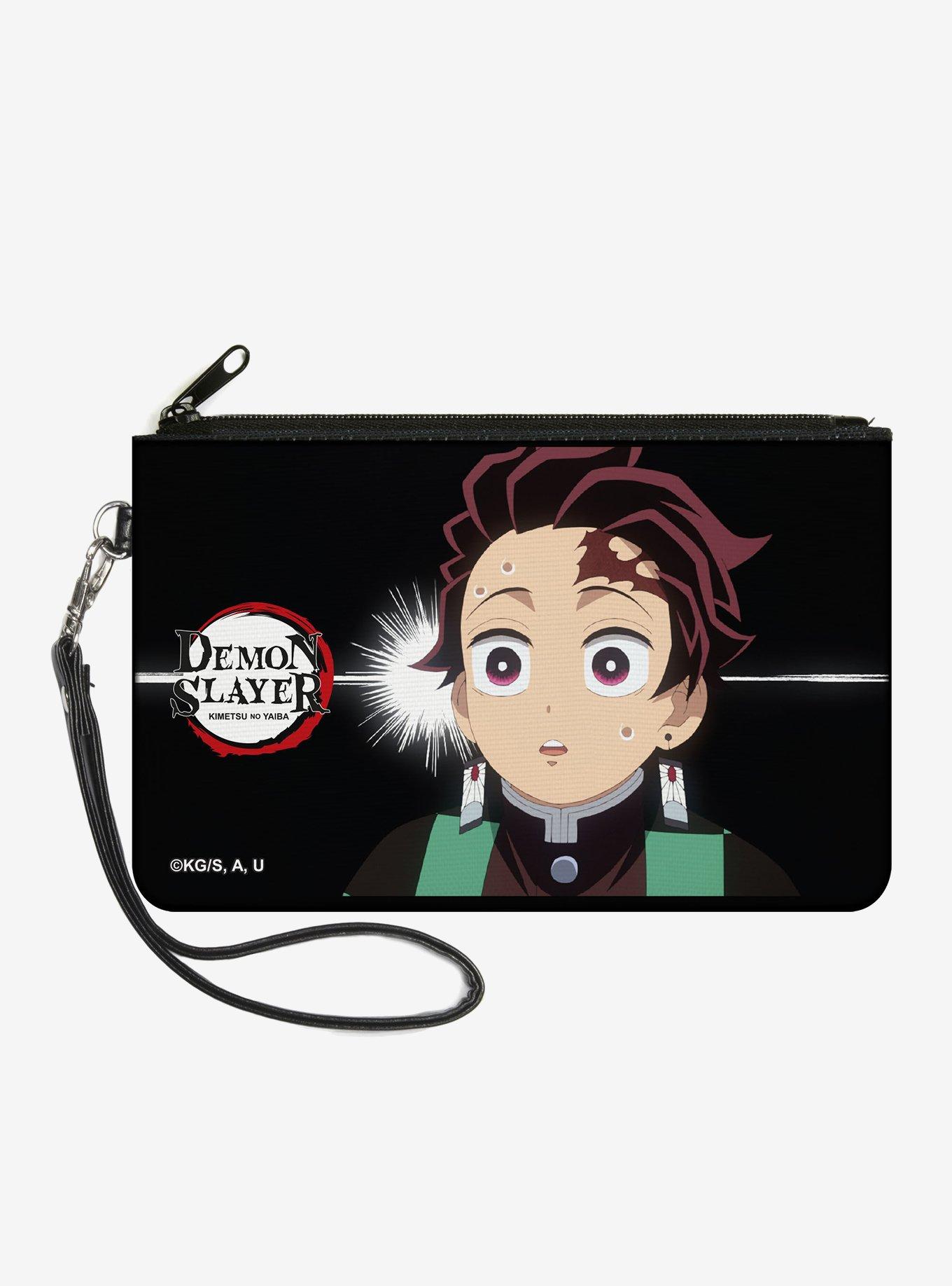 Demon Slayer Tanjiro Kamado Pose Zip Clutch Wallet, , hi-res