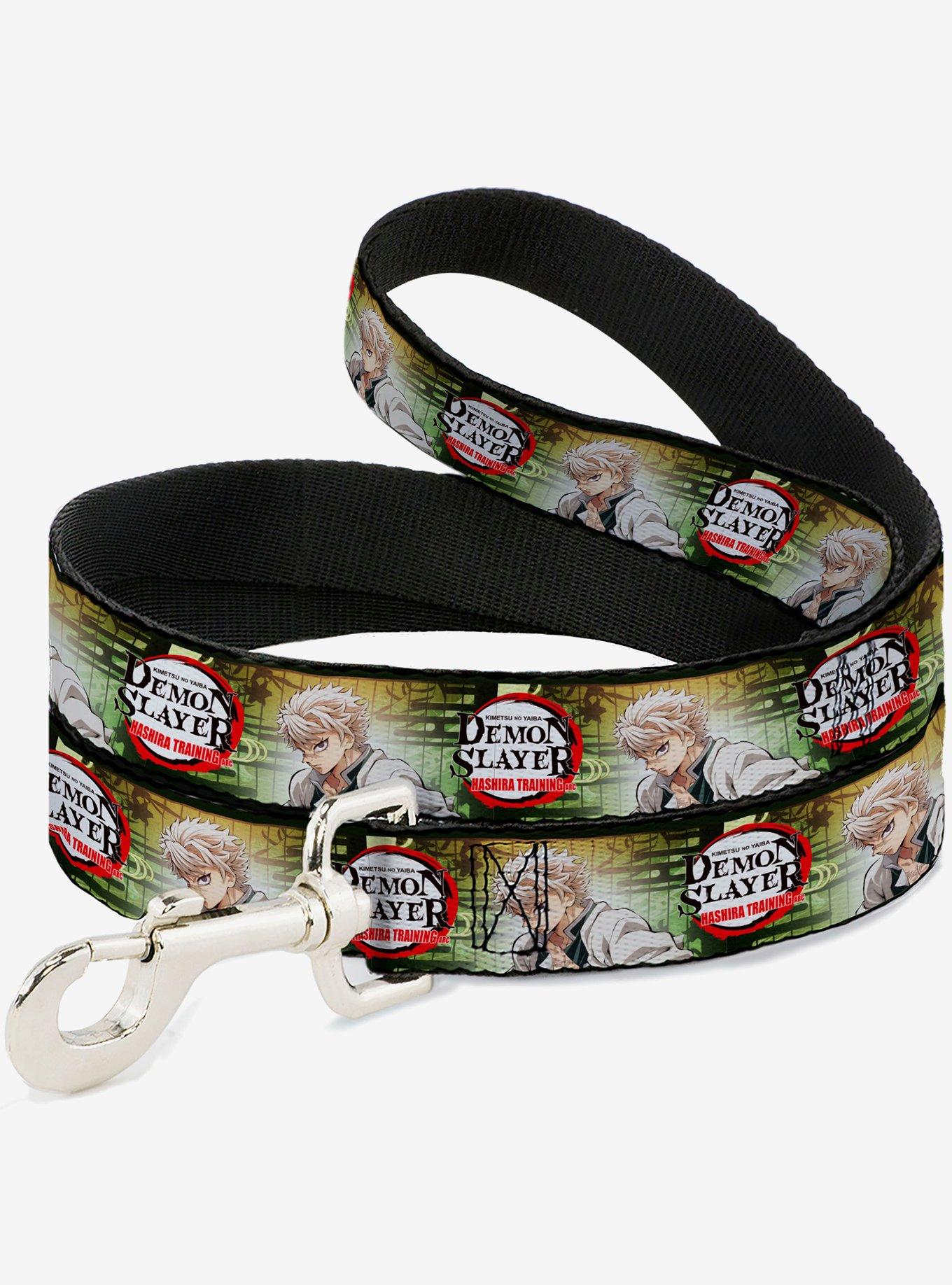 Demon Slayer Sanemi Shinazugawa Pose & Title Dog Leash, , hi-res
