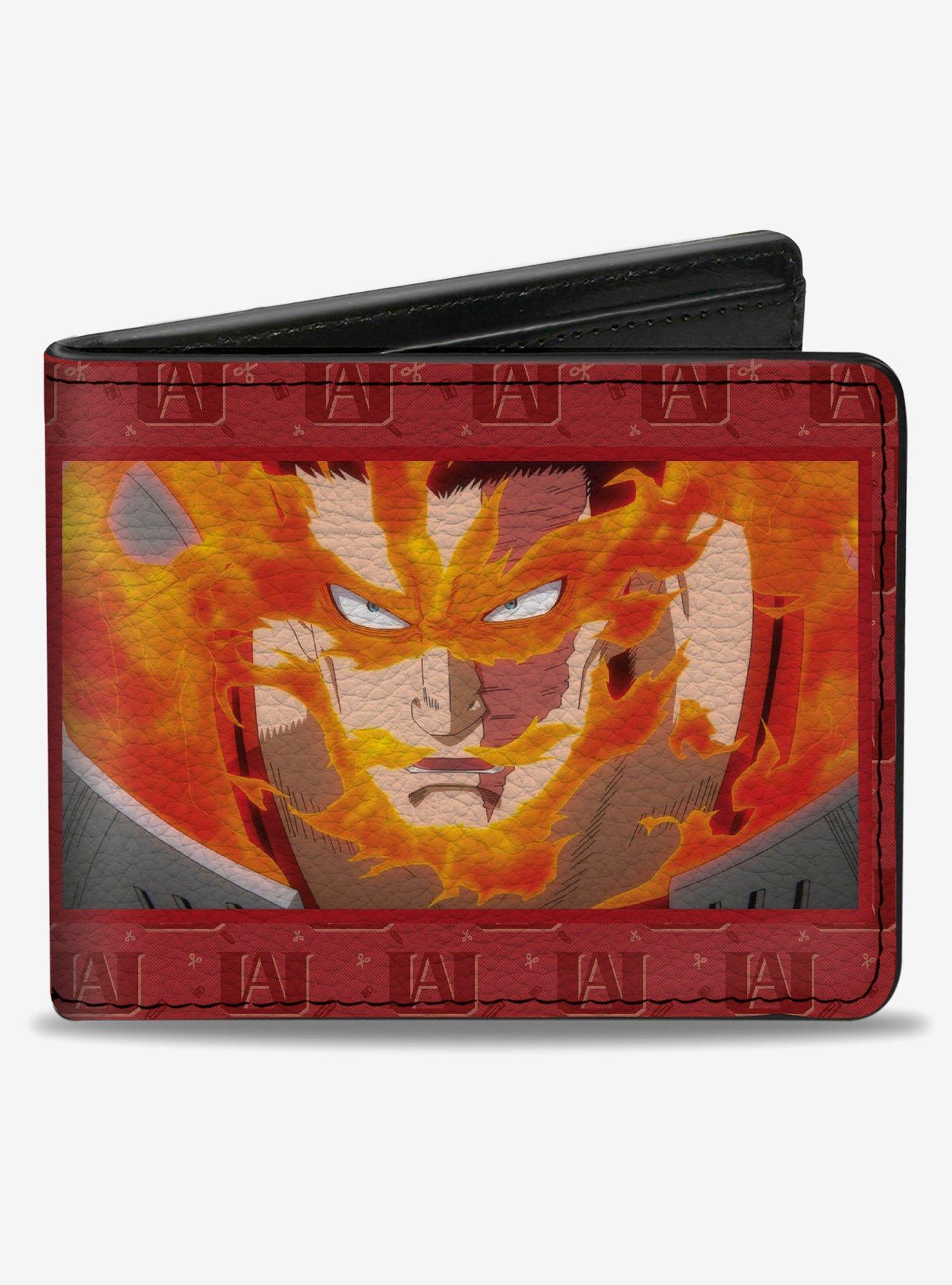 My Hero Academia Endeavor Hell Flame Pose Bifold Wallet, , hi-res
